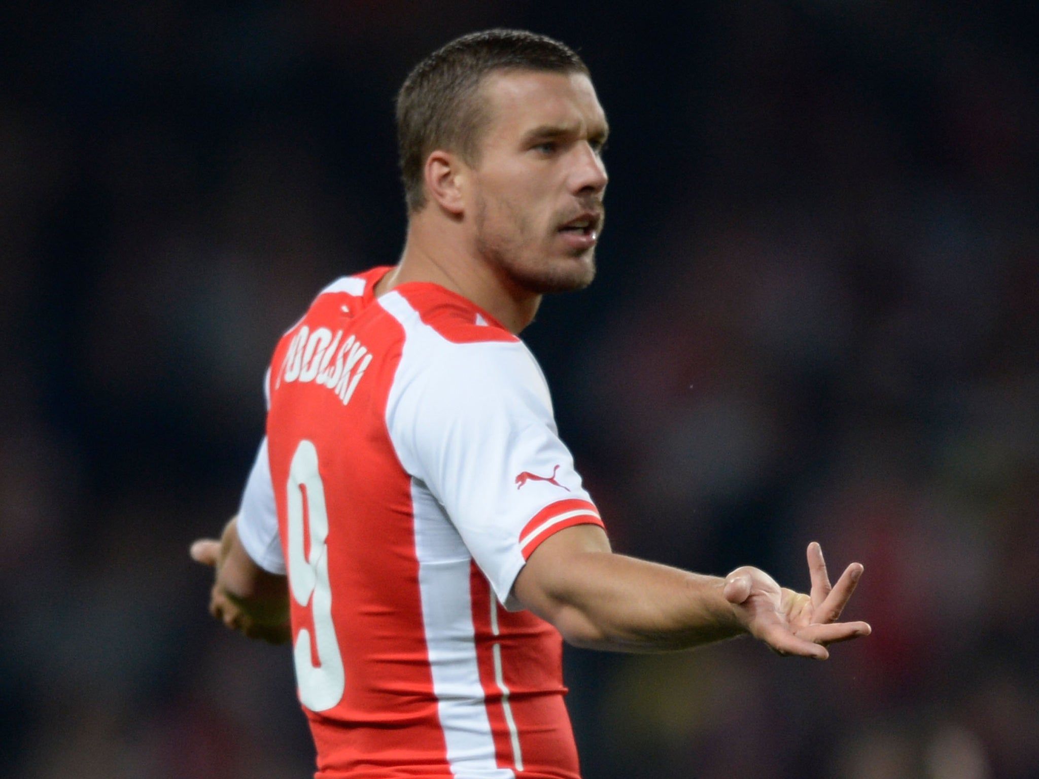 2048x1536 Lukas Podolski hints at Arsenal exit: 'A change must occur', says World Cup winner