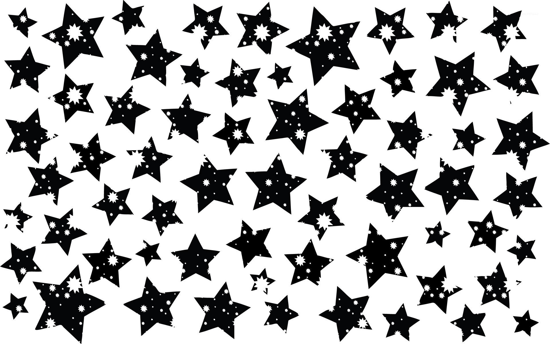 1920x1200 Black And White Stars Wallpaper Sides Patton Aesthetic