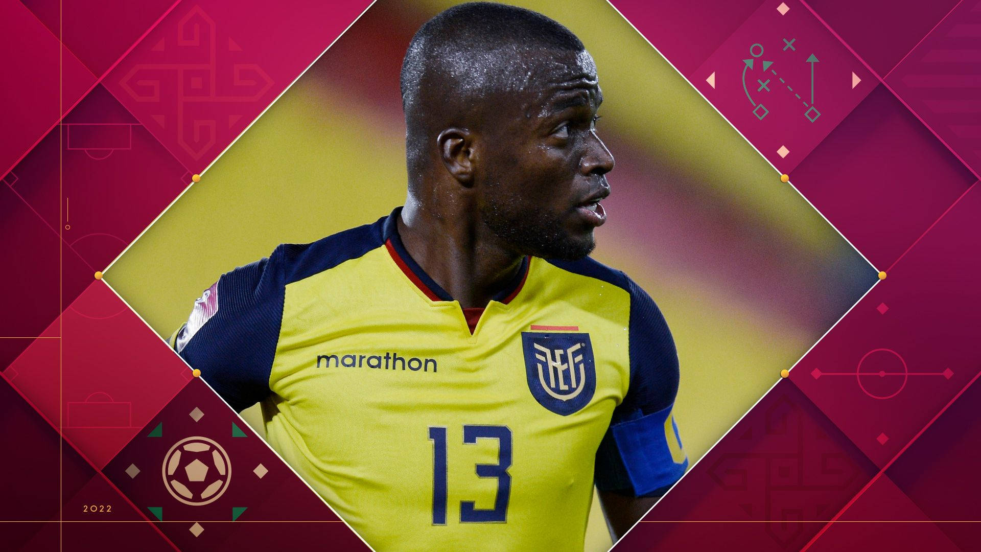 1920x1080 Download Ecuador National Football Team Enner Valencia Wallpaper