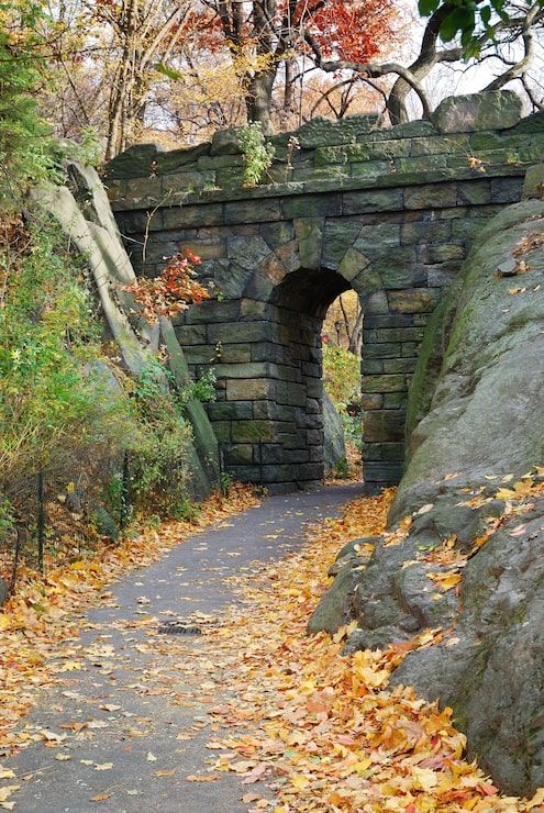 495x740 Stone arch bridge Image