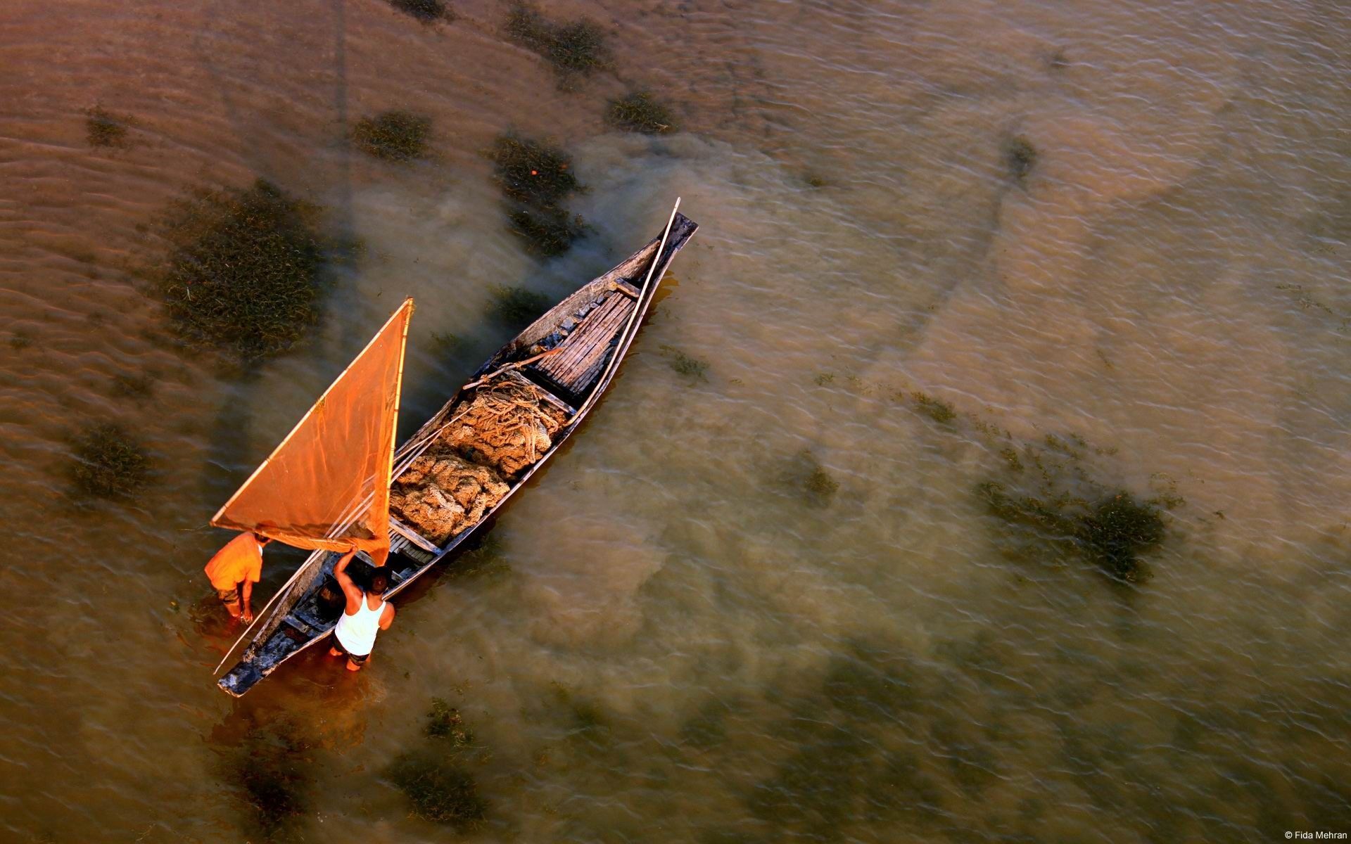 1920x1200 Bangladesh Sylhet Fisherman Windows Wallpaper