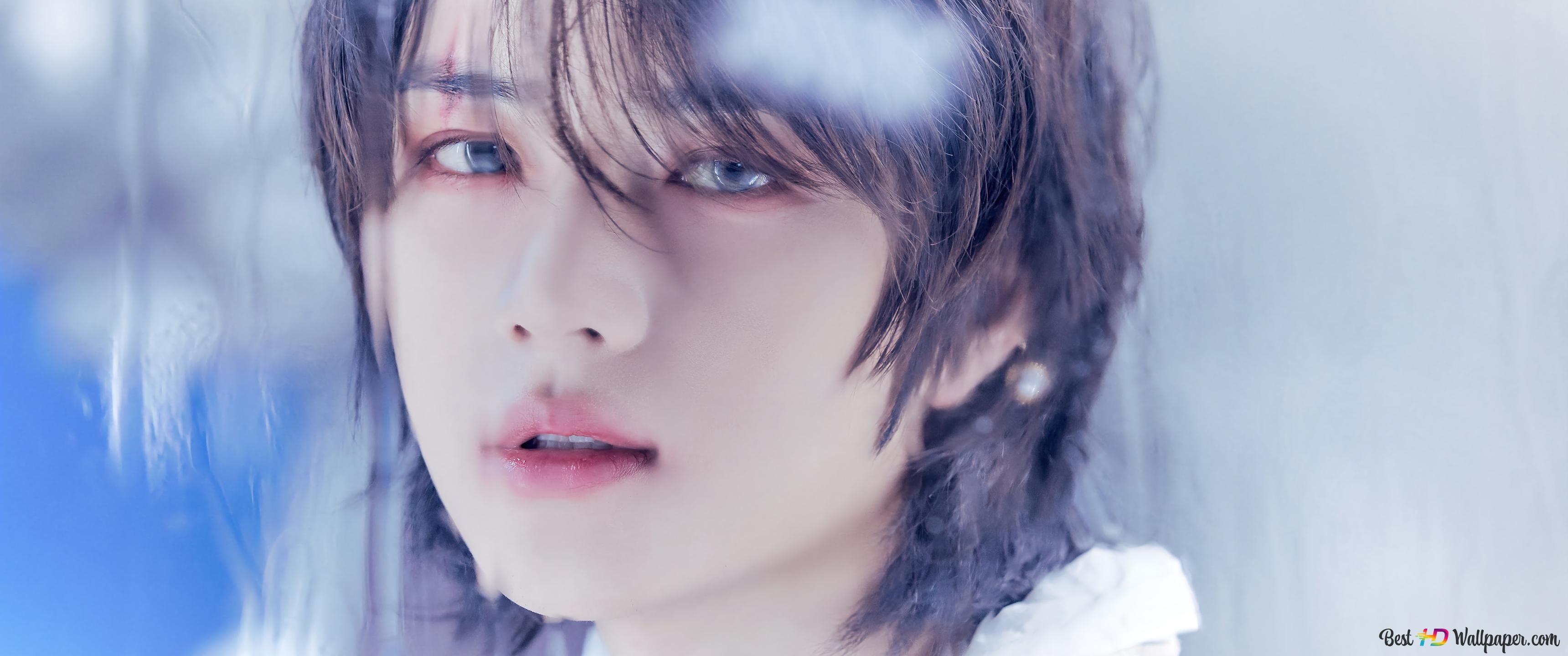 3440x1440 TXT Beomgyu Chaos Chapter : Freeze Album Shoot 4K wallpaper download