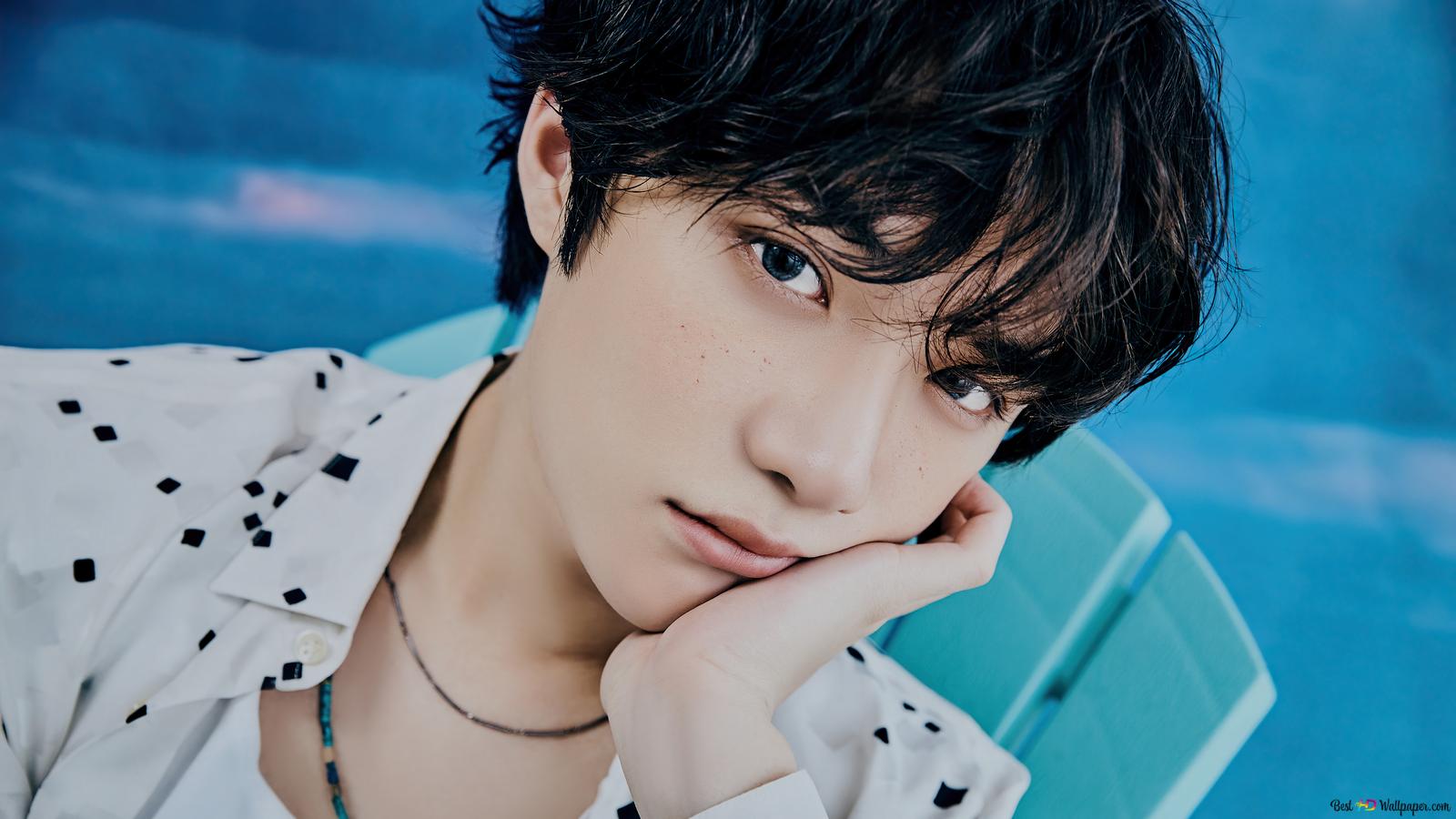 1600x900 TXT Beomgyu. Blue Hour M V Shoot 4K Wallpaper Download