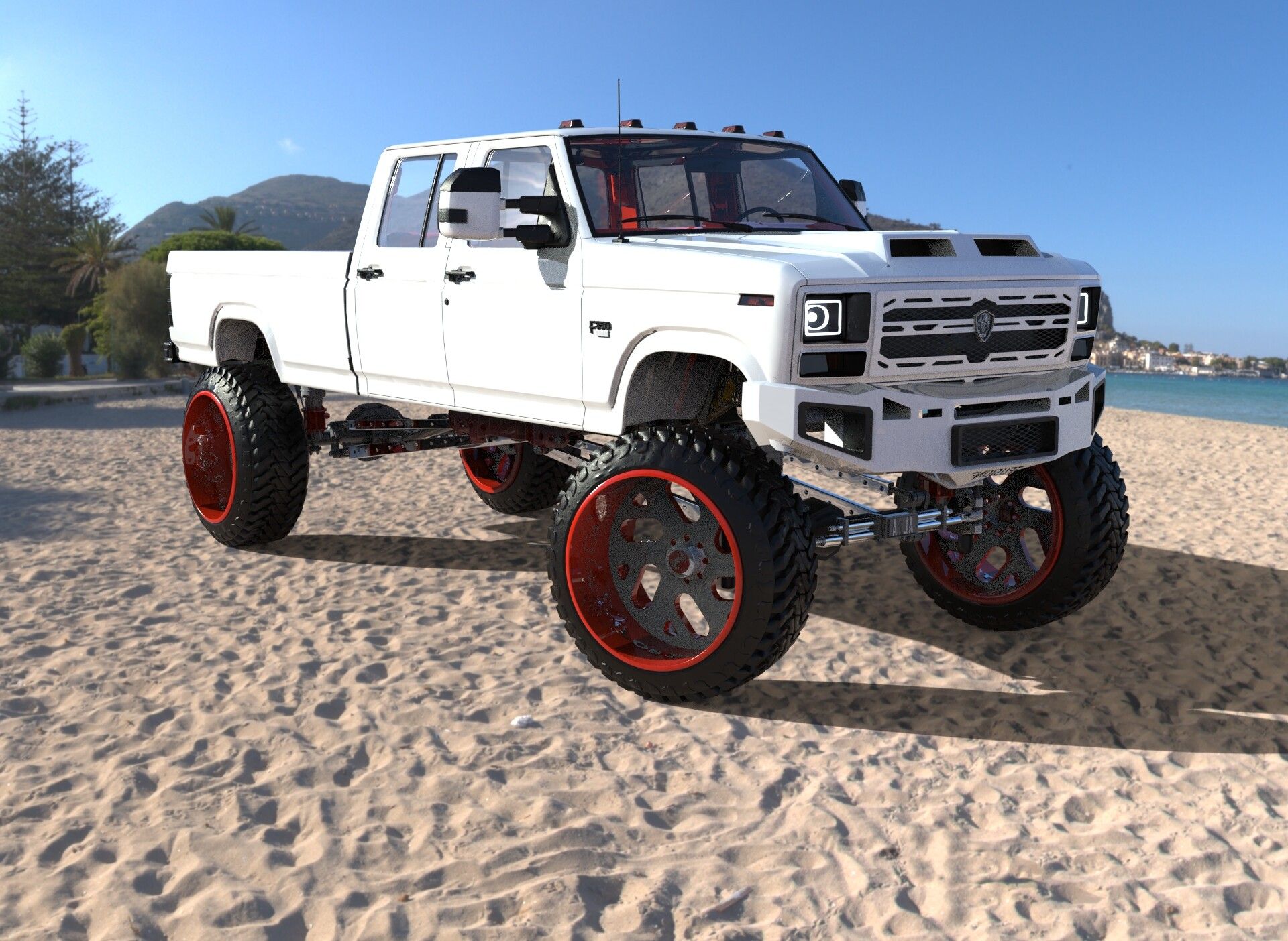 1920x1404 FORD F350 1986