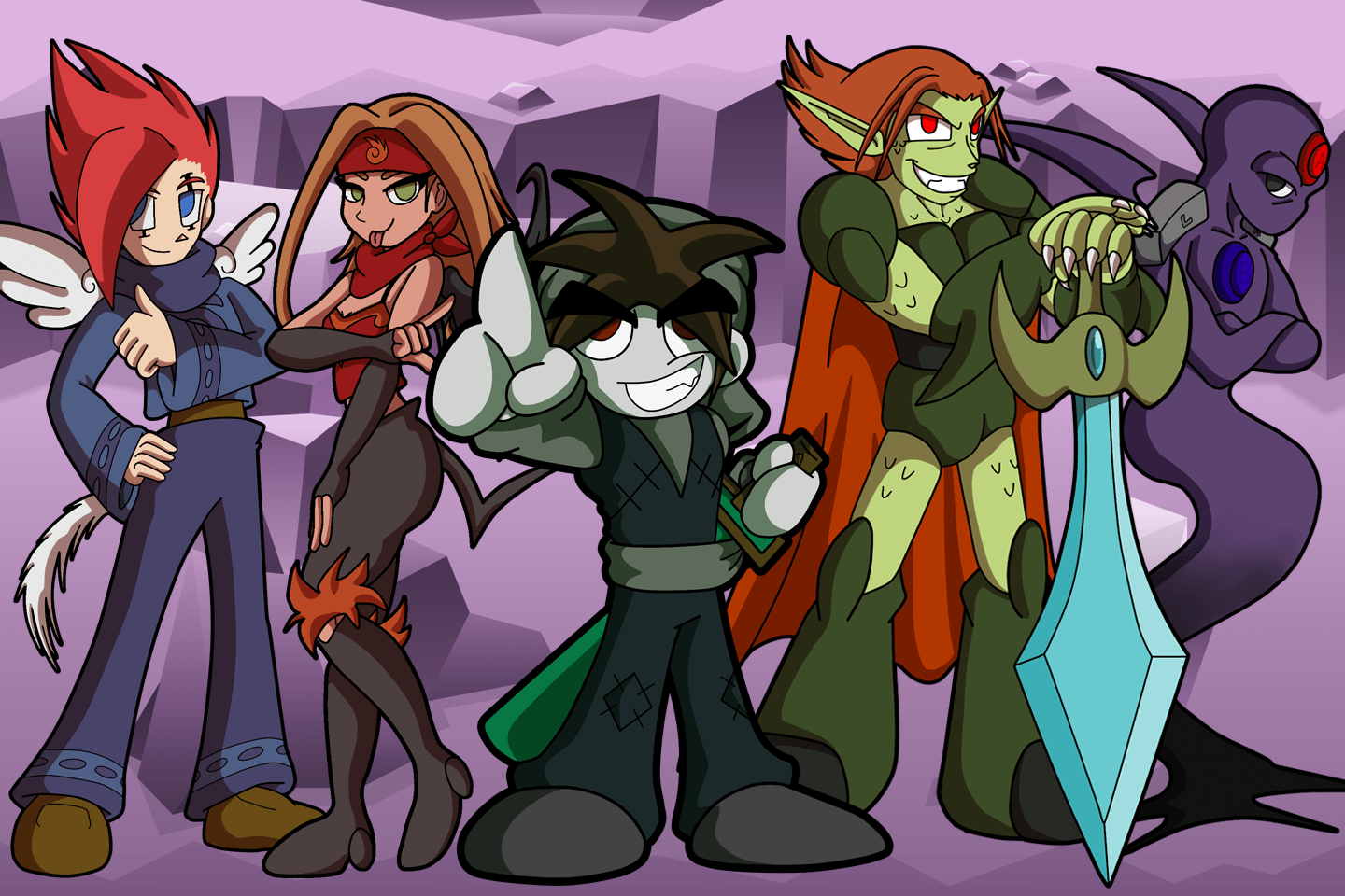 1440x960 TOME Newgrounds Animated Series