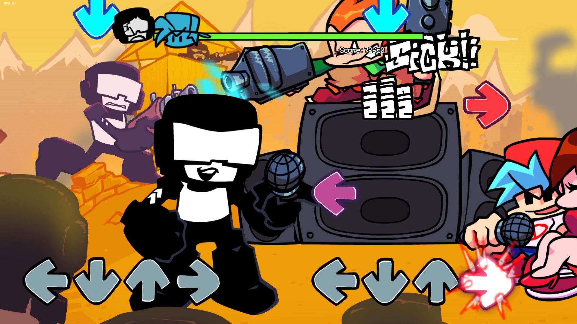 1920x1080 FNF: Newgrounds Port Mod for Friday Night Funkin'