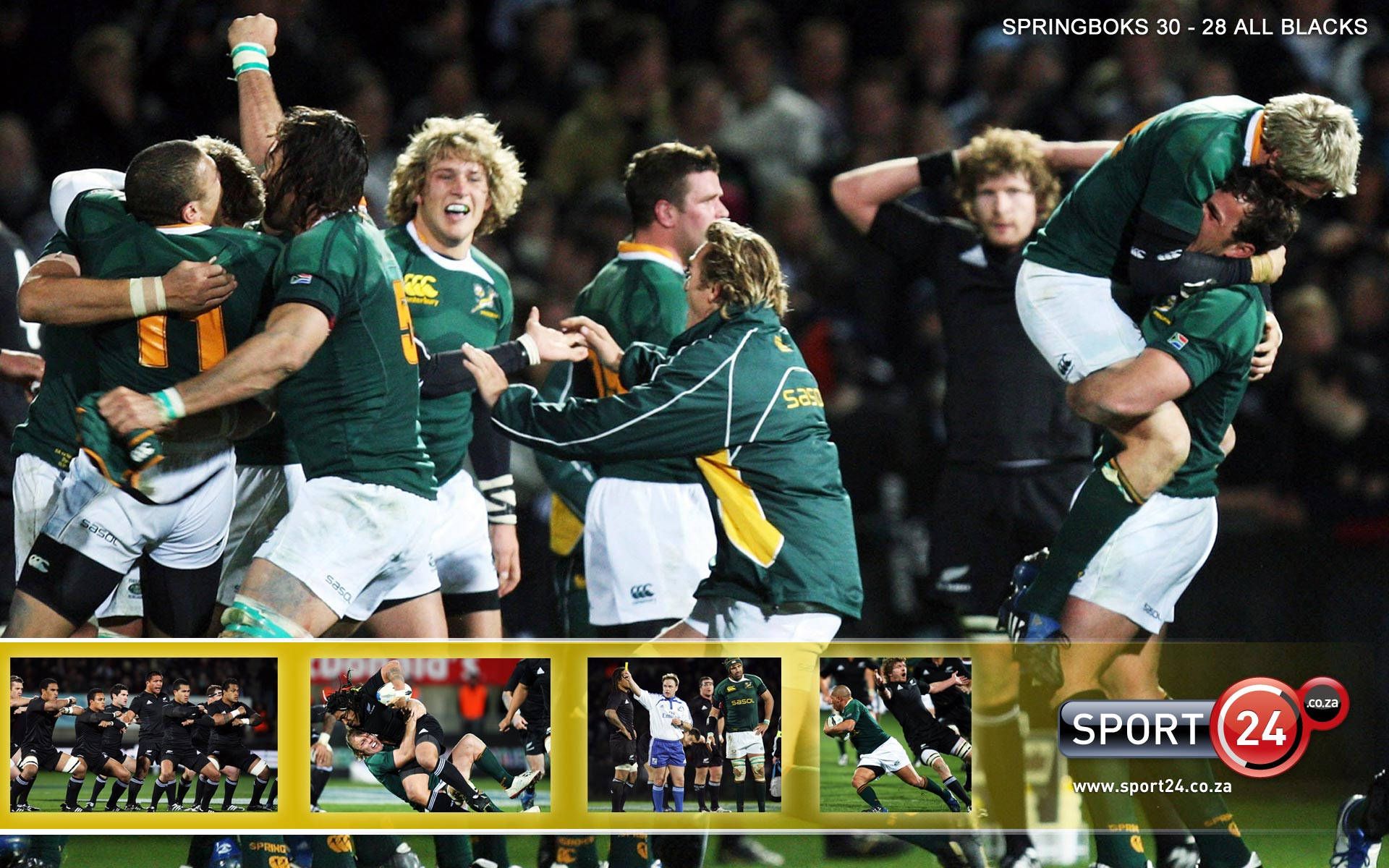 1920x1200 Download Springboks Rugby 2007 Champions Wallpaper