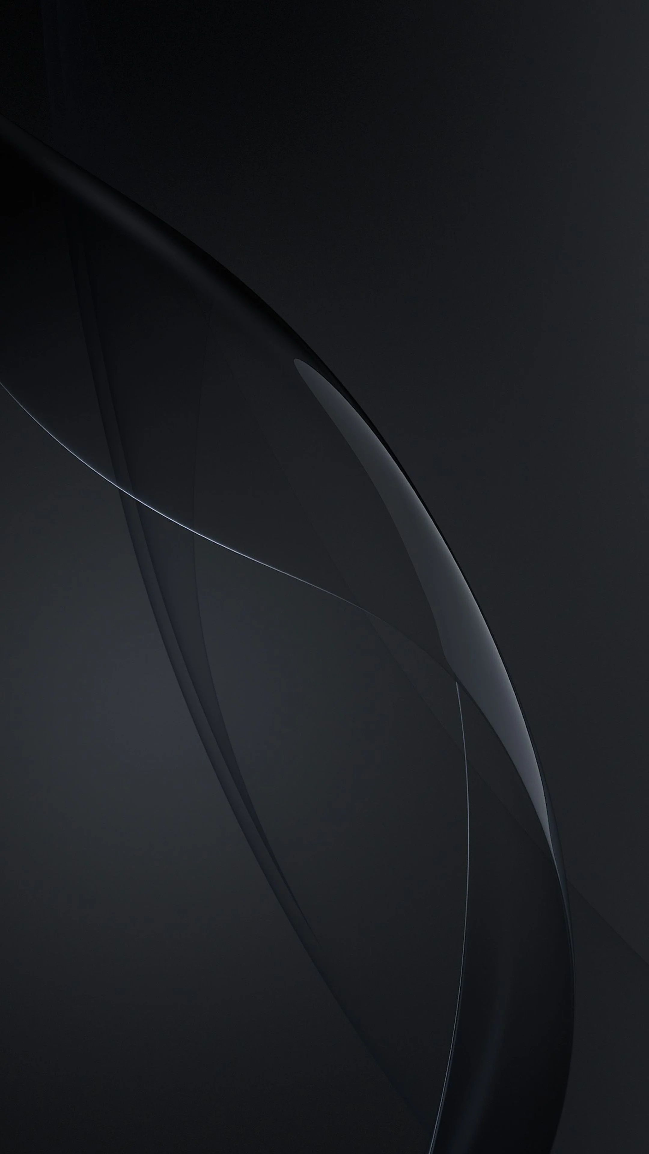 2160x3840 Matte Black Wallpaper