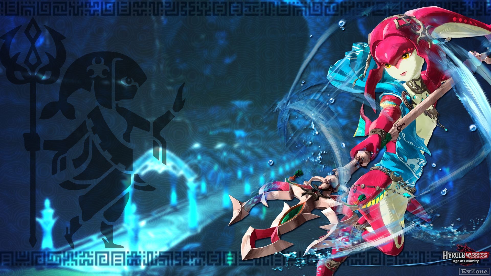1920x1080 Phone wallpaper: Hyrule Warriors: Age Of Calamity, Mipha (The Legend Of Zelda), Video Game 1025777