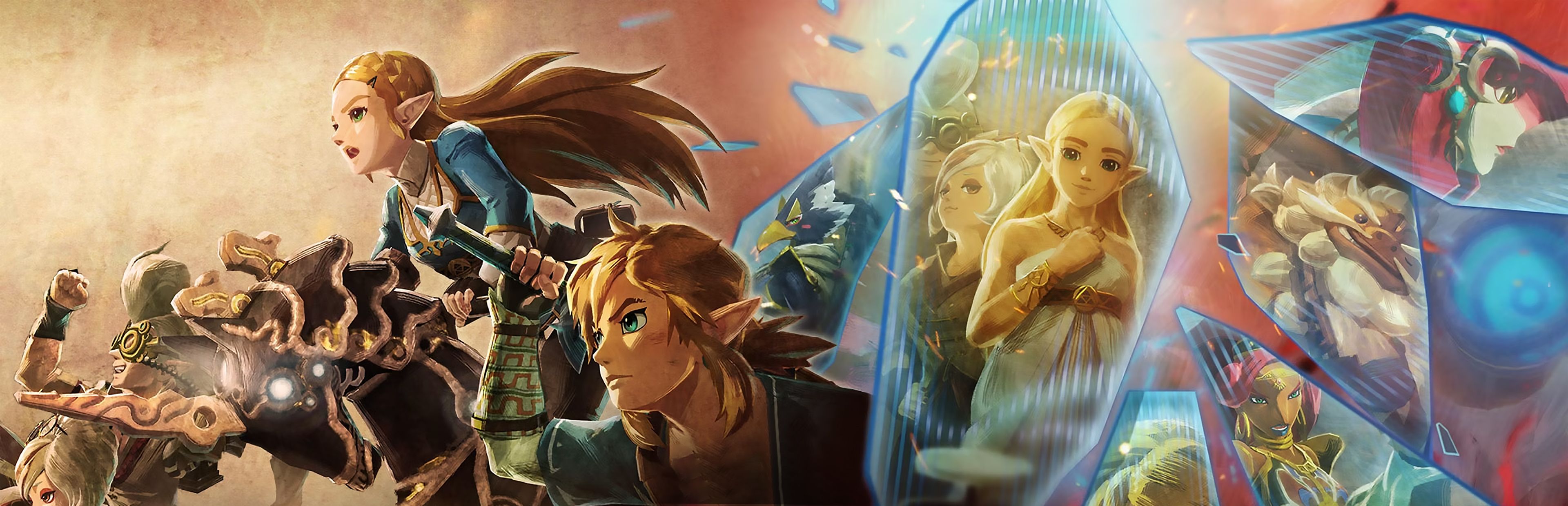 3840x1240 Hyrule Warriors: Age of Calamity