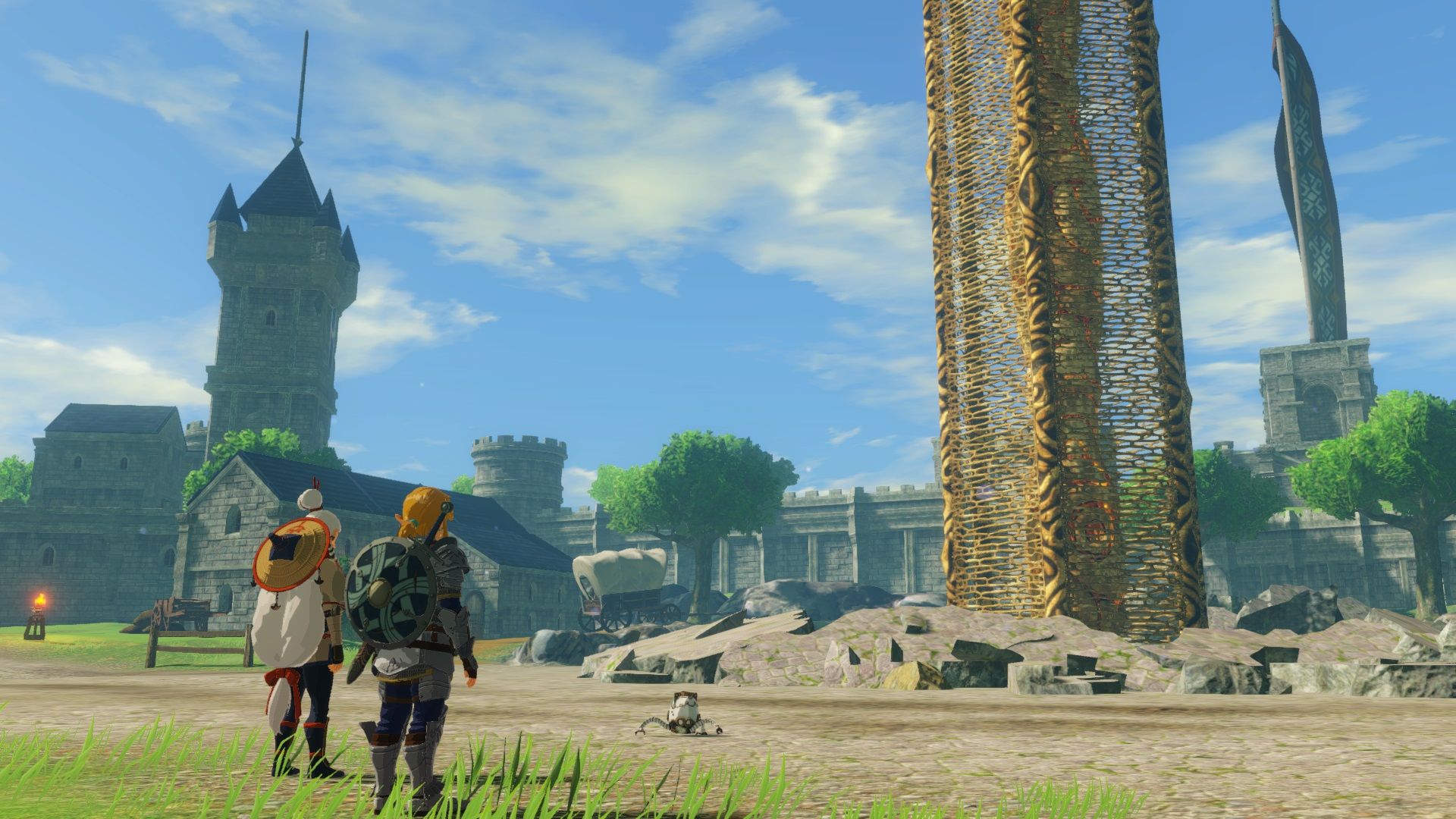 1920x1080 Hyrule Warriors: Age of Calamity screenshots, Divine Beasts art