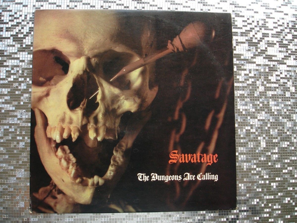 1200x900 Savatage The Dungeons Are Calling 1985 Vintage Metal LP Combat