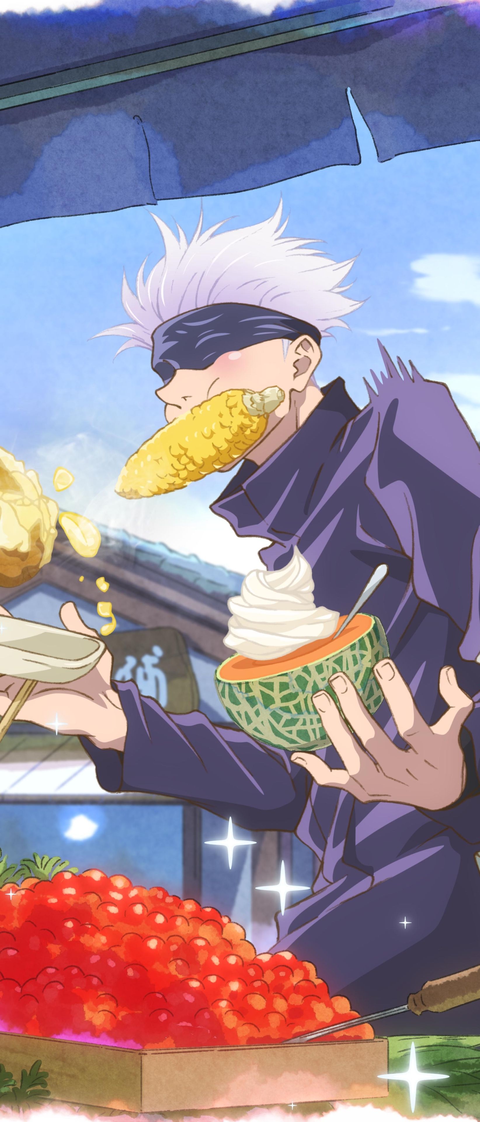1644x3840 Phone wallpaper: Satoru Gojo, Anime, Jujutsu Kaisen 1424316