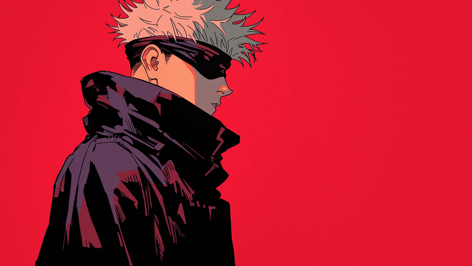 1536x864 Jujutsu Kaisen Gojo Red Desktop Wallpaper Wallpaper in 4K