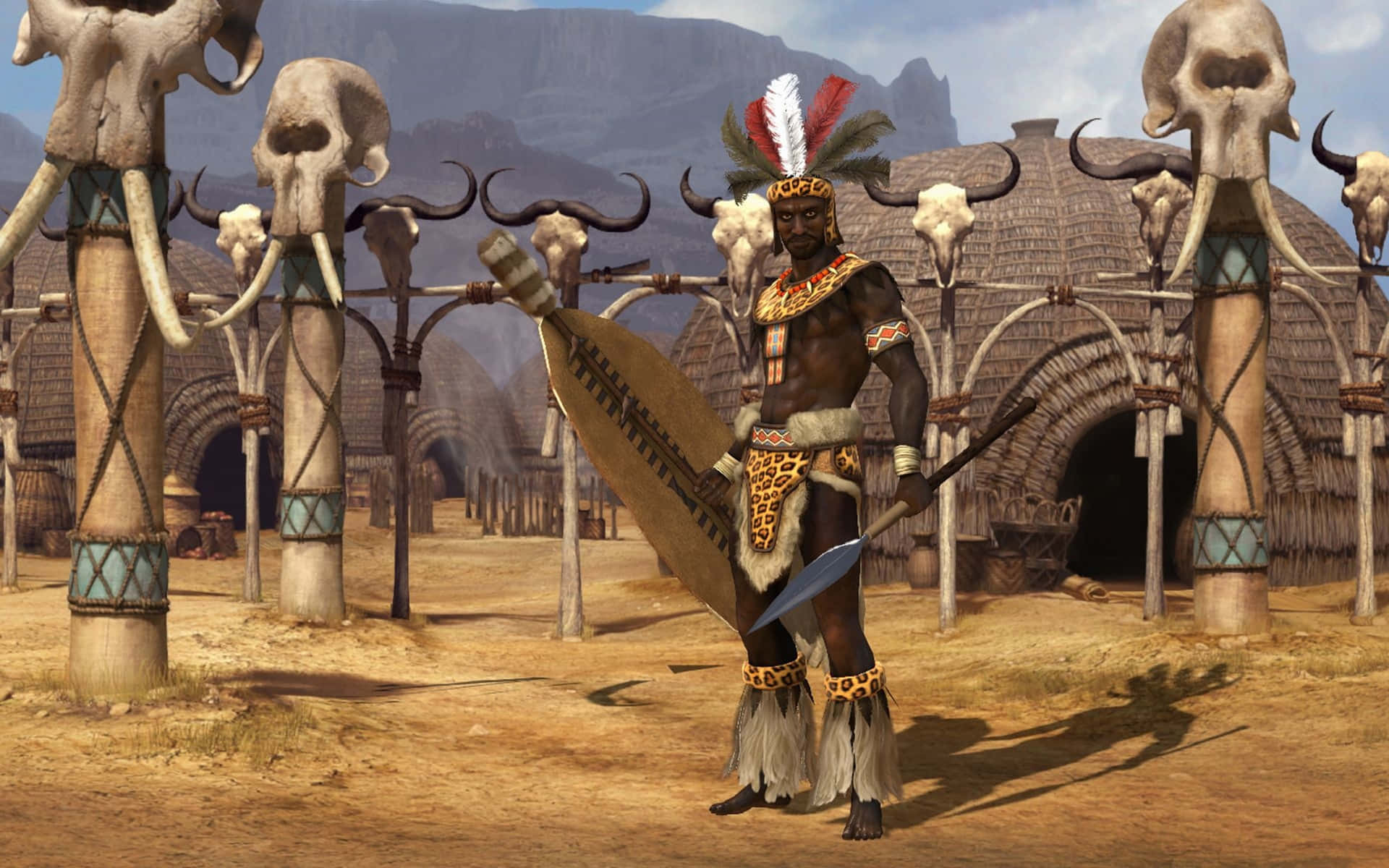 1920x1200 Download Shaka Zulu In 4k Civilization V Background
