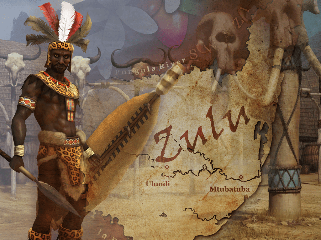 1024x768 Mission: Possible! Scramble for Africa Zulu Strategy (Deity)