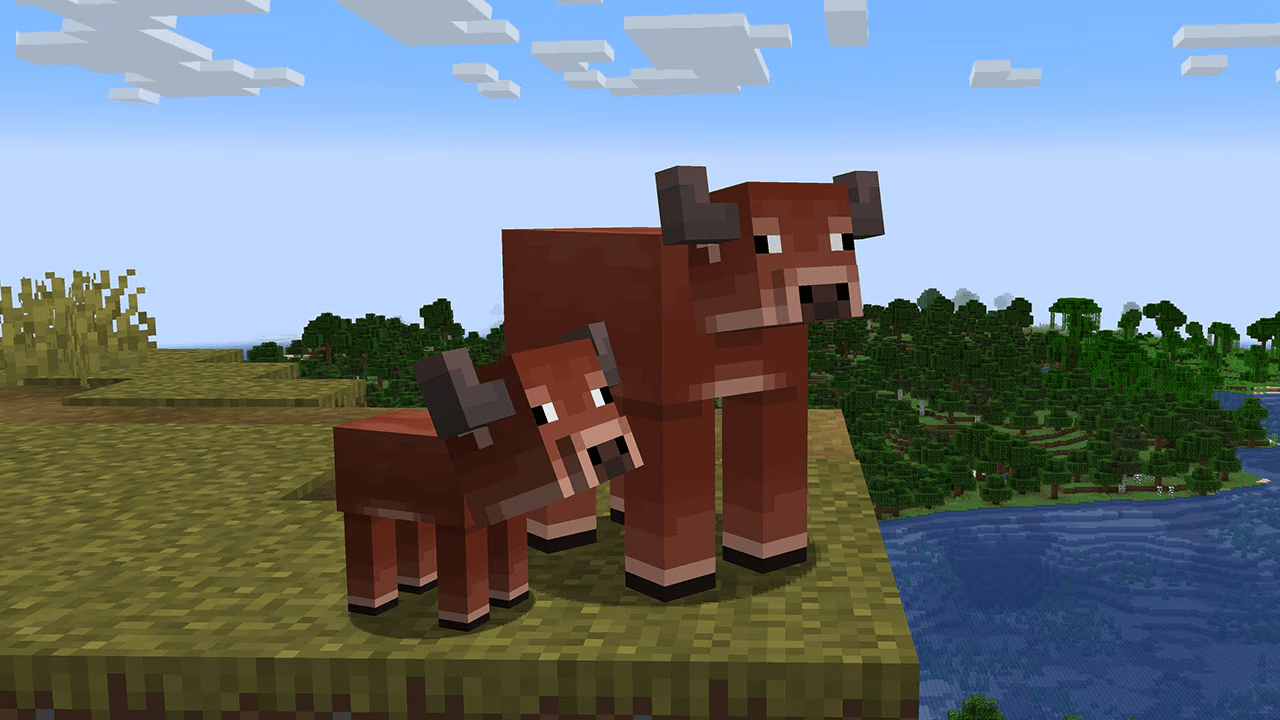 1280x720 We're getting a warm and a cold cow in Minecraft, and even though it's not our beloved Moobloom, it's still a win for variant enjoyers
