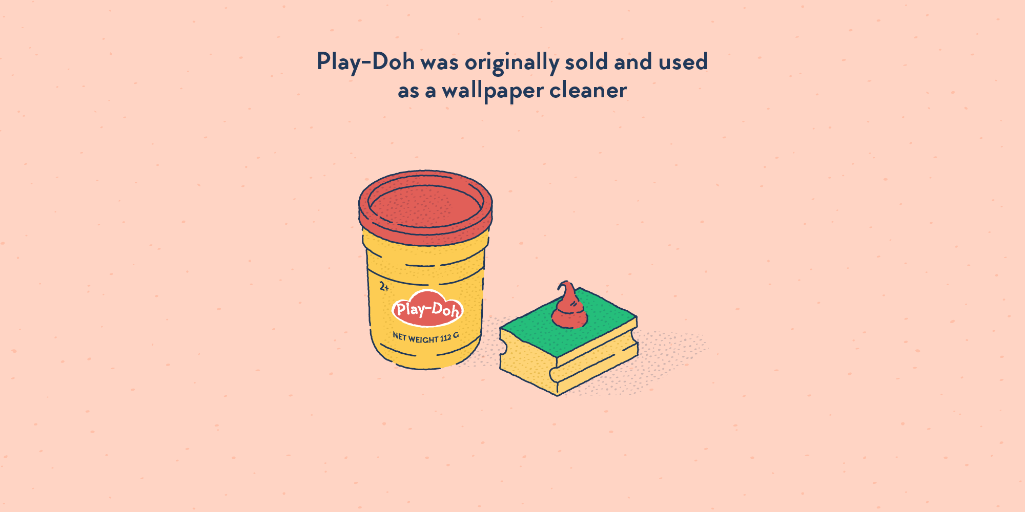 2000x1000 Play Doh Was Originally Sold And Used As A Wallpaper Cleaner
