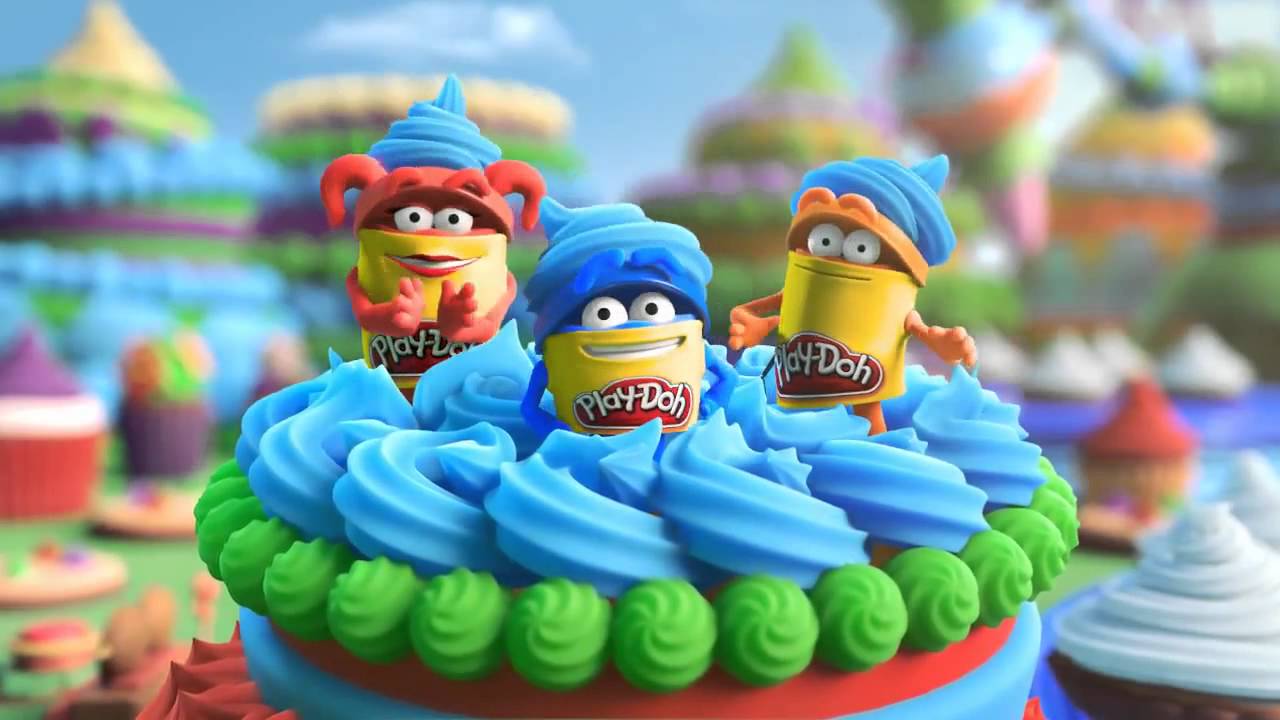 1280x720 PLAYDOH Frosting Fun Bakery