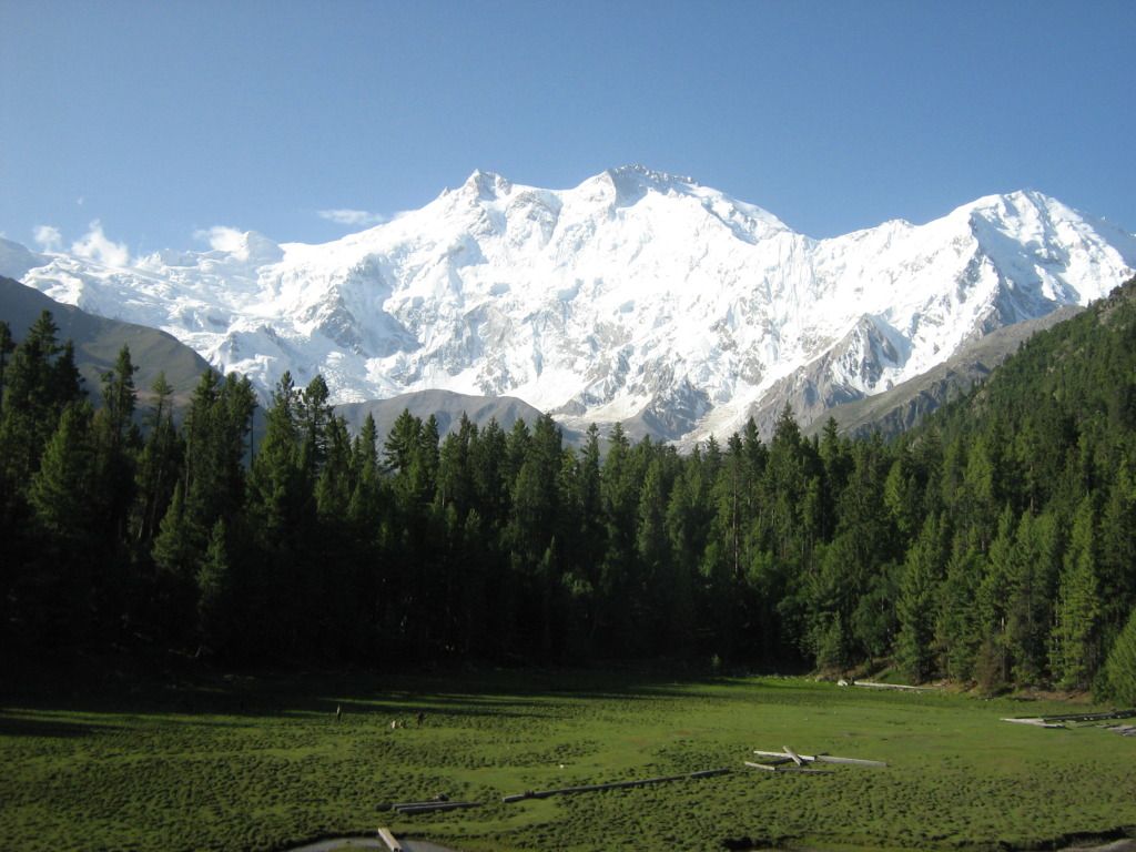 1024x768 Mountains of swat weared white blanket. SWAT Switzerland of PAKISTAN