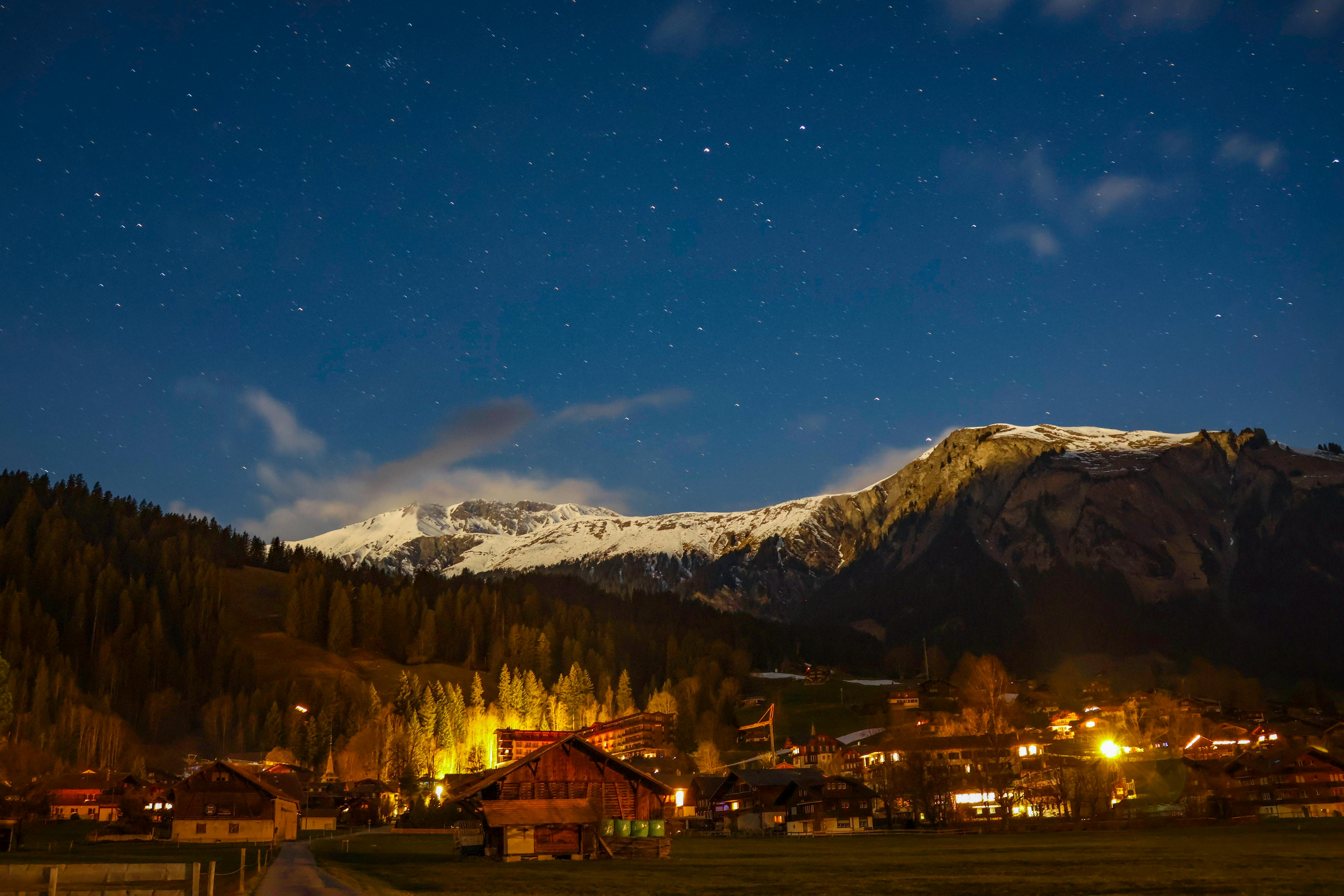 5531x3687 Village At Night Nighttime Photo, Download The BEST Free Village At Night Nighttime & HD Image