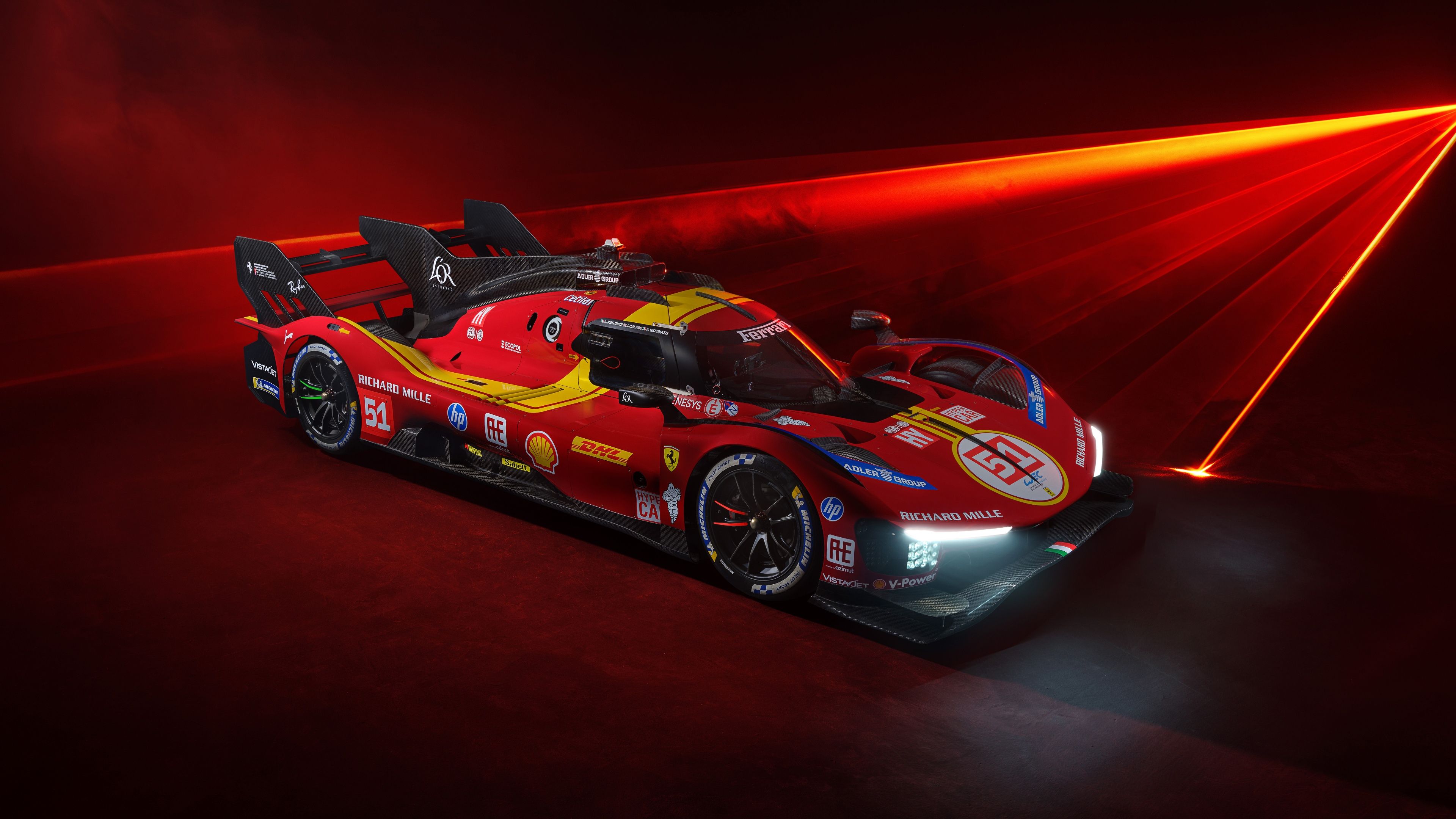 3840x2160 Ferrari 499P Wallpaper 4K, 8K, 5K, Le Mans Hypercar