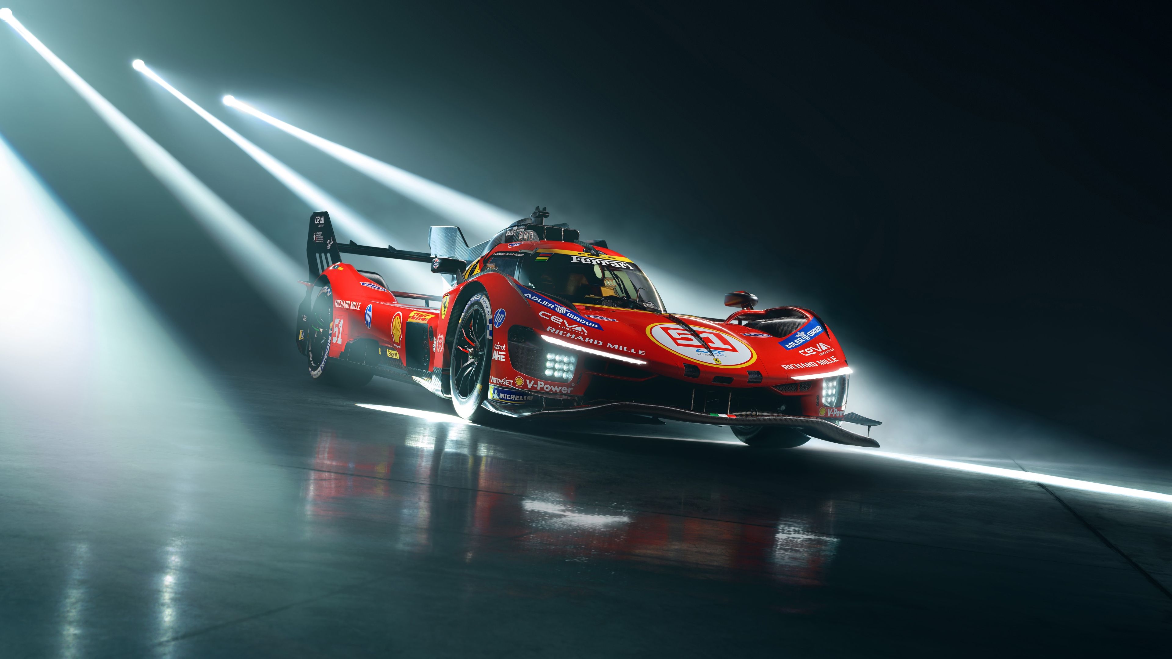 3840x2160 Ferrari 499P Wallpaper 4K, Hypercar, 5K, 8K