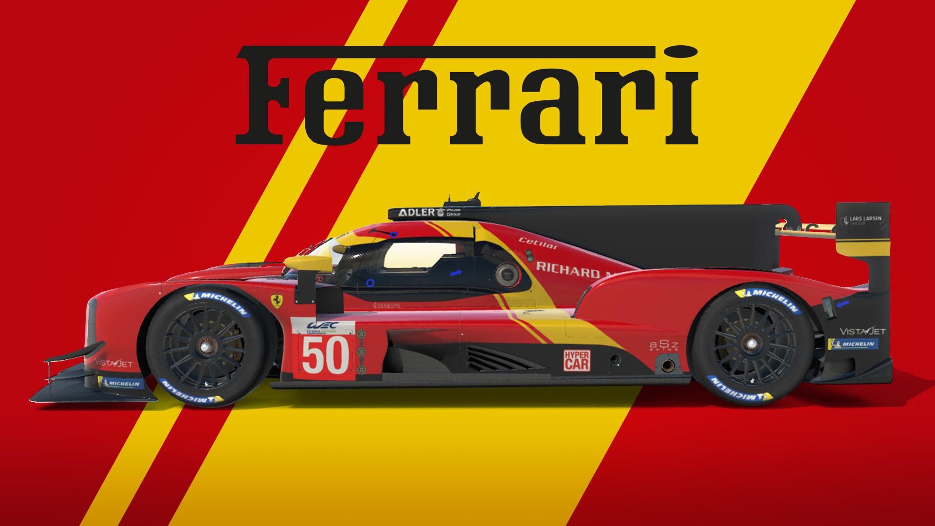 1920x1080 Ferrari 499P Hypercar Wallpaper