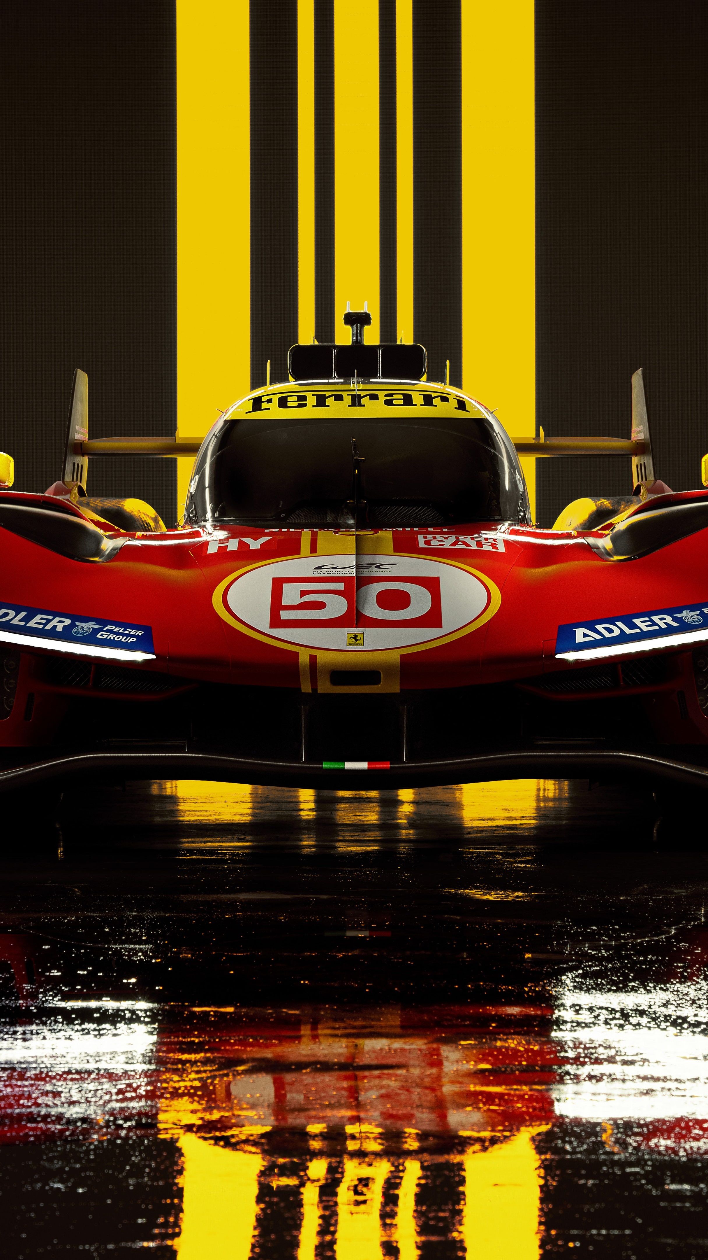 2430x4320 Ferrari Hypercar Wallpaper