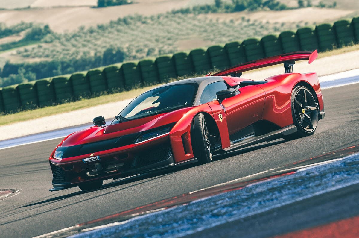 1200x795 WATCH: 888bhp Ferrari F80 hypercar hits the track