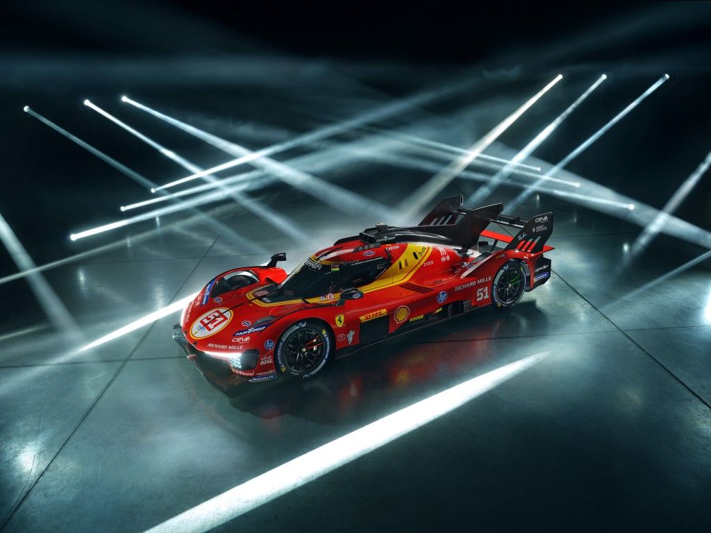 1024x768 Ferrari unveils its livery for the defense of its WEC titles