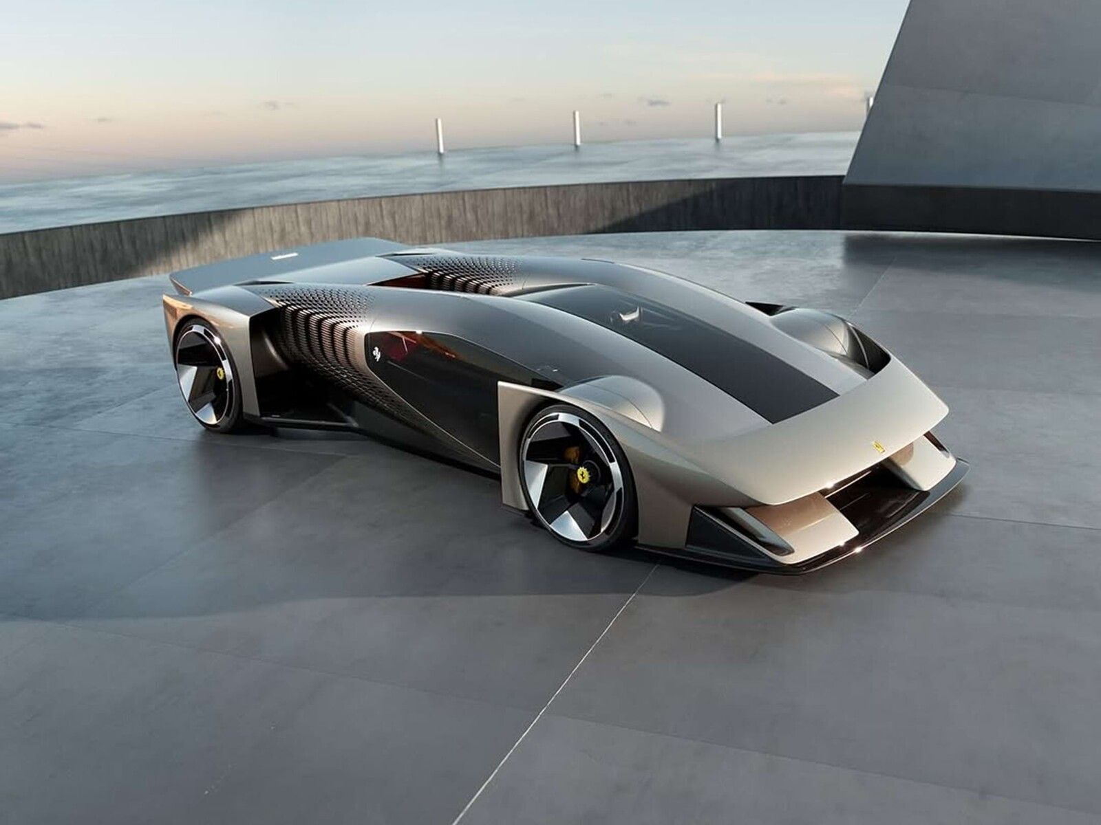 1600x1200 Ferrari F76: Ferrari's first digital hypercar