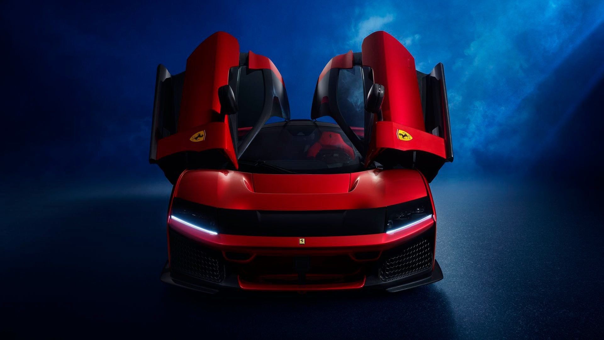 1920x1080 Ferrari Brings The 200HP F80 Hypercar To Le Mans