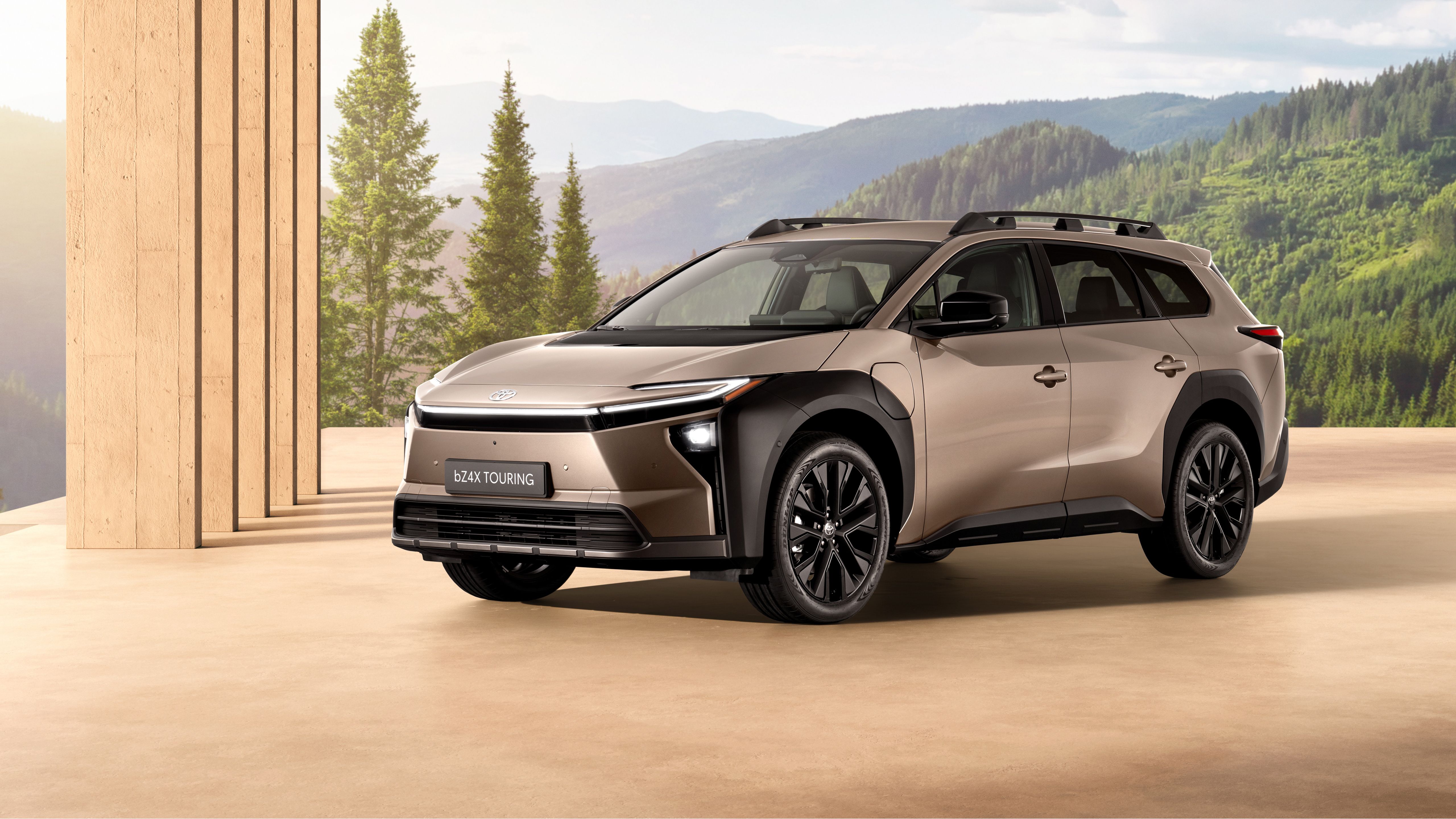 5120x2880 Toyota bZ4X Touring AWD 2025 4K Wallpaper Car Wallpaper