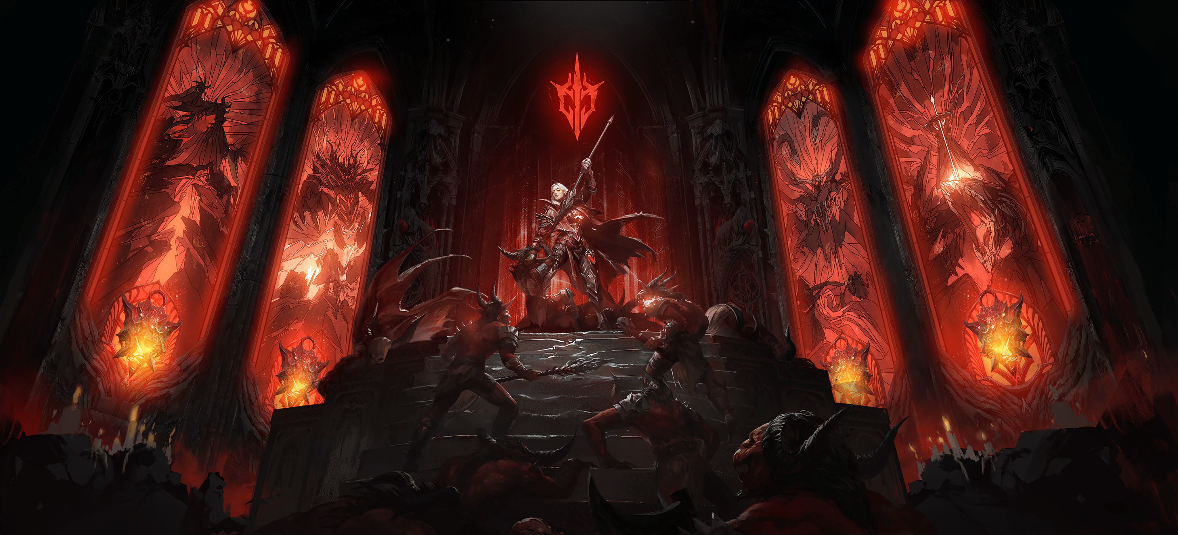4096x1860 New Class Revealed in the Latest Game Files: Blood Knight alongside the Class's Crest