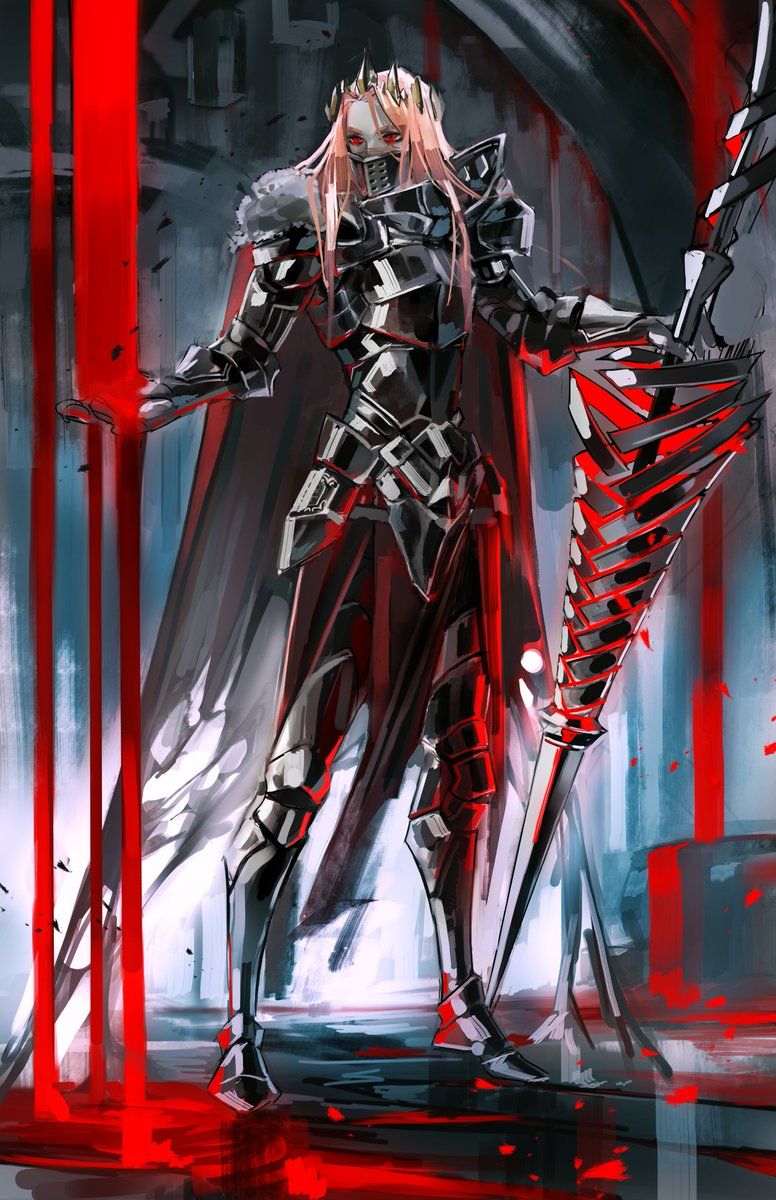 776x1200 blood knight #technofanart