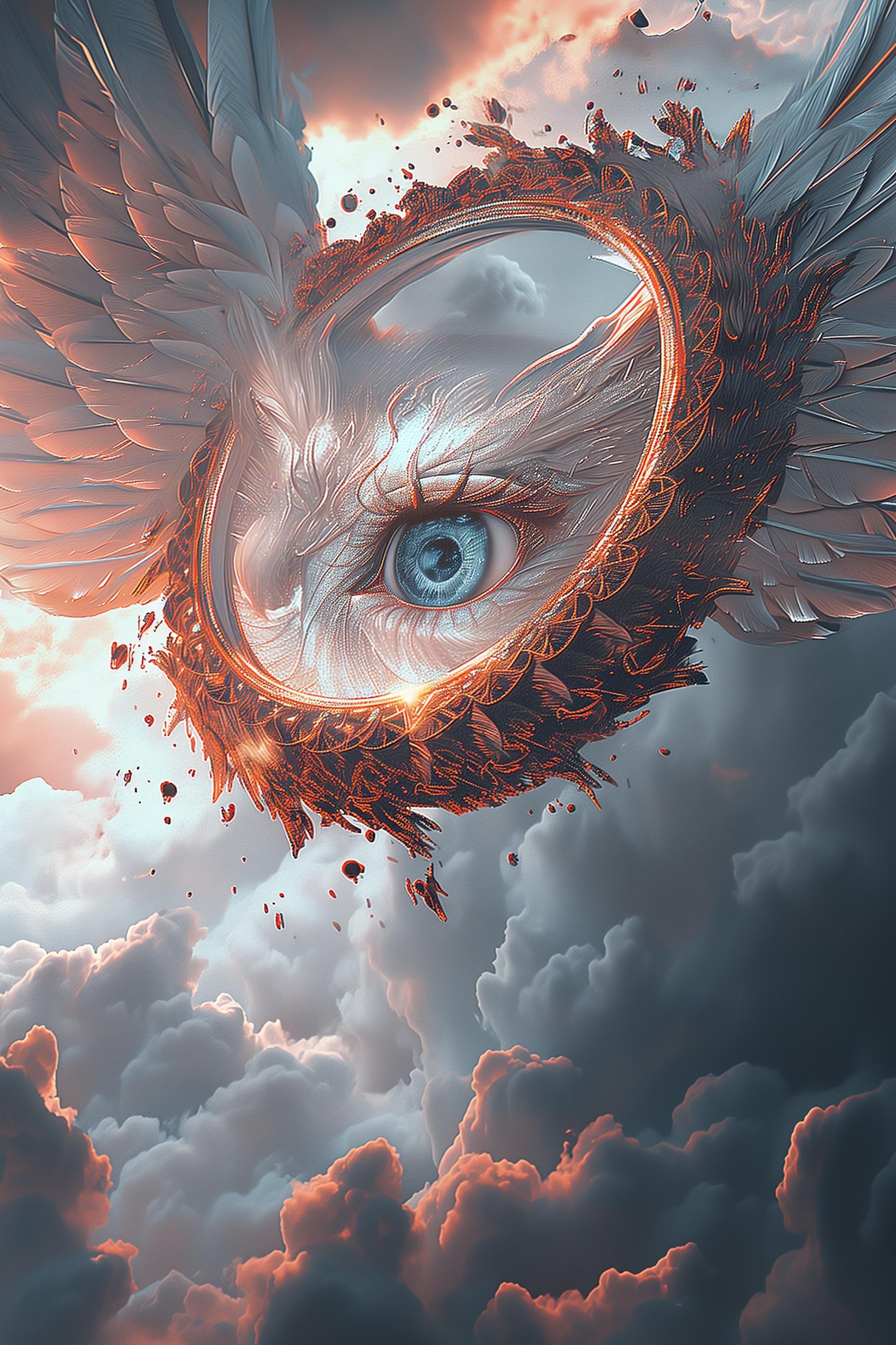 1792x2688 My first attempt at “Biblically Accurate Angels” using V6