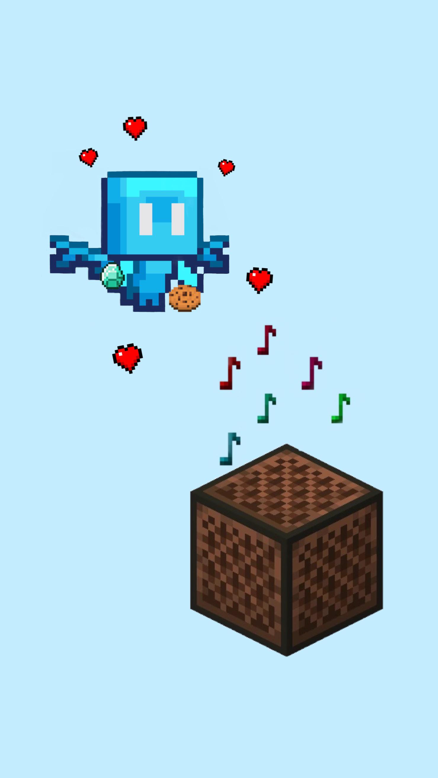 1479x2629 Minecraft Allay Wallpaper