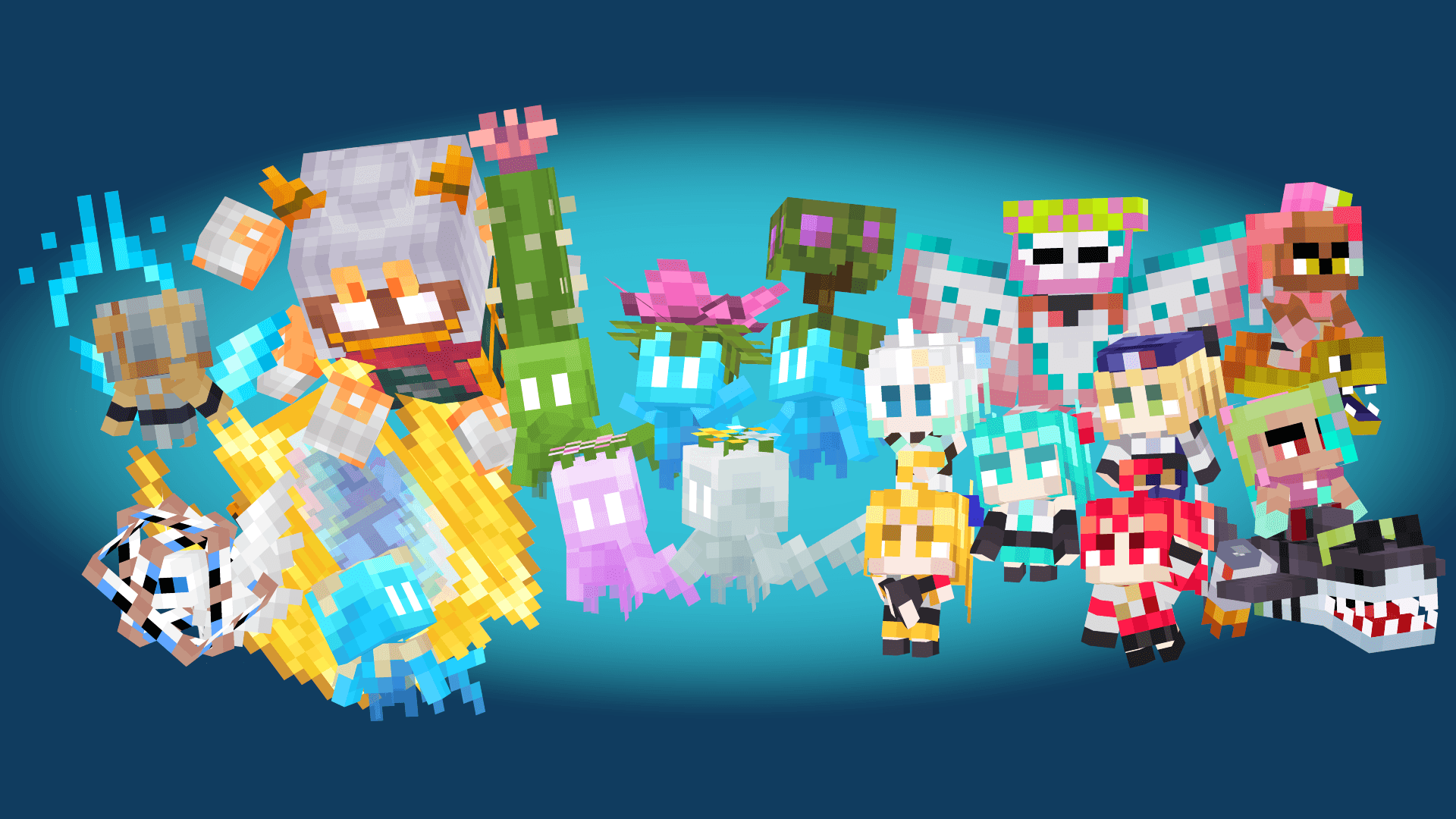 1920x1080 Assorted Allays (Allays) Resource Packs