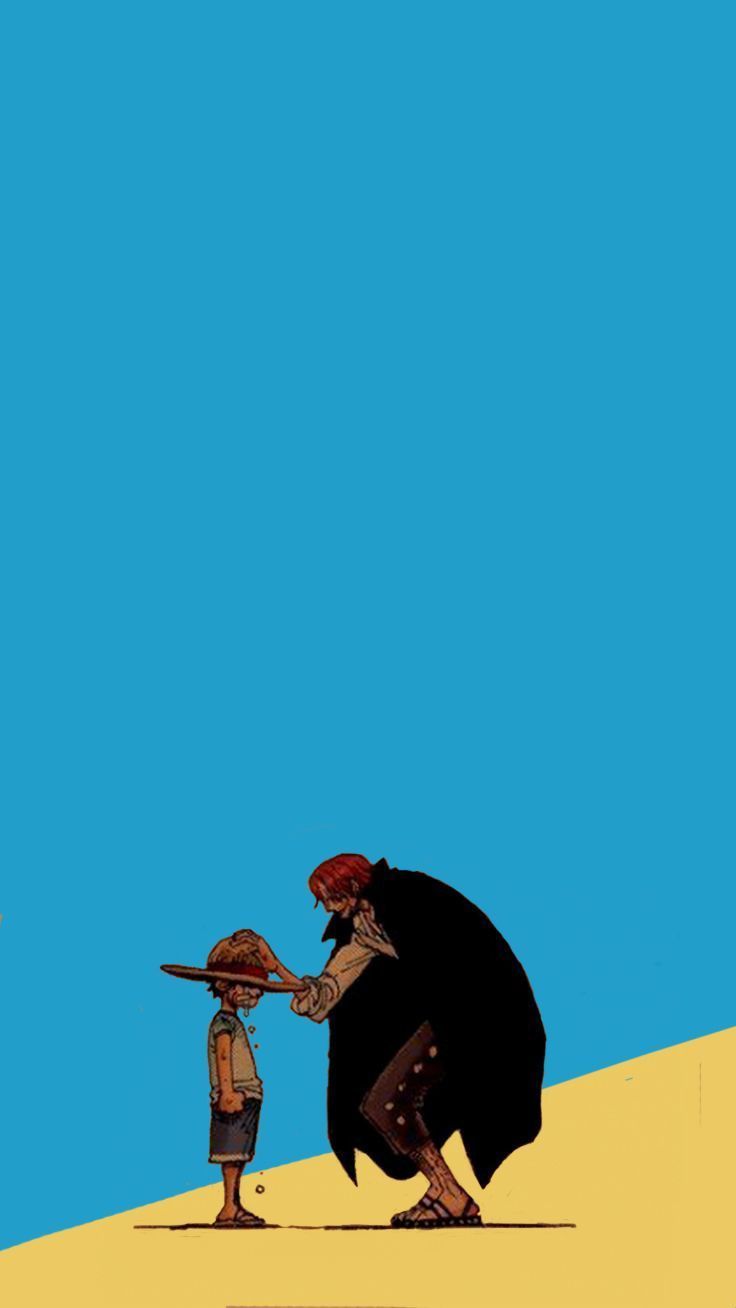 736x1308 Luffy Shanks Moment