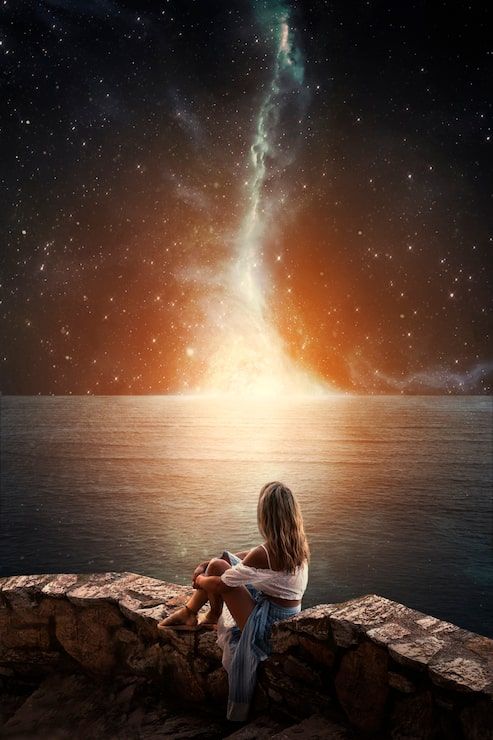 493x740 Ethereal guiding light Image