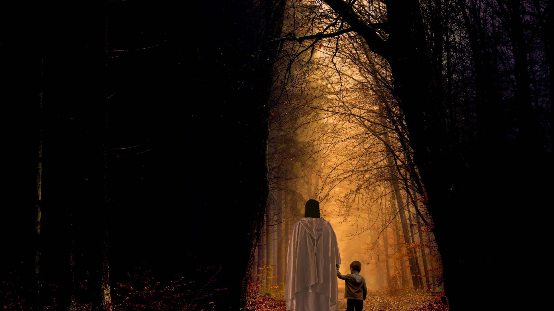1920x1080 Download Guiding Child Jesus Desktop Wallpaper