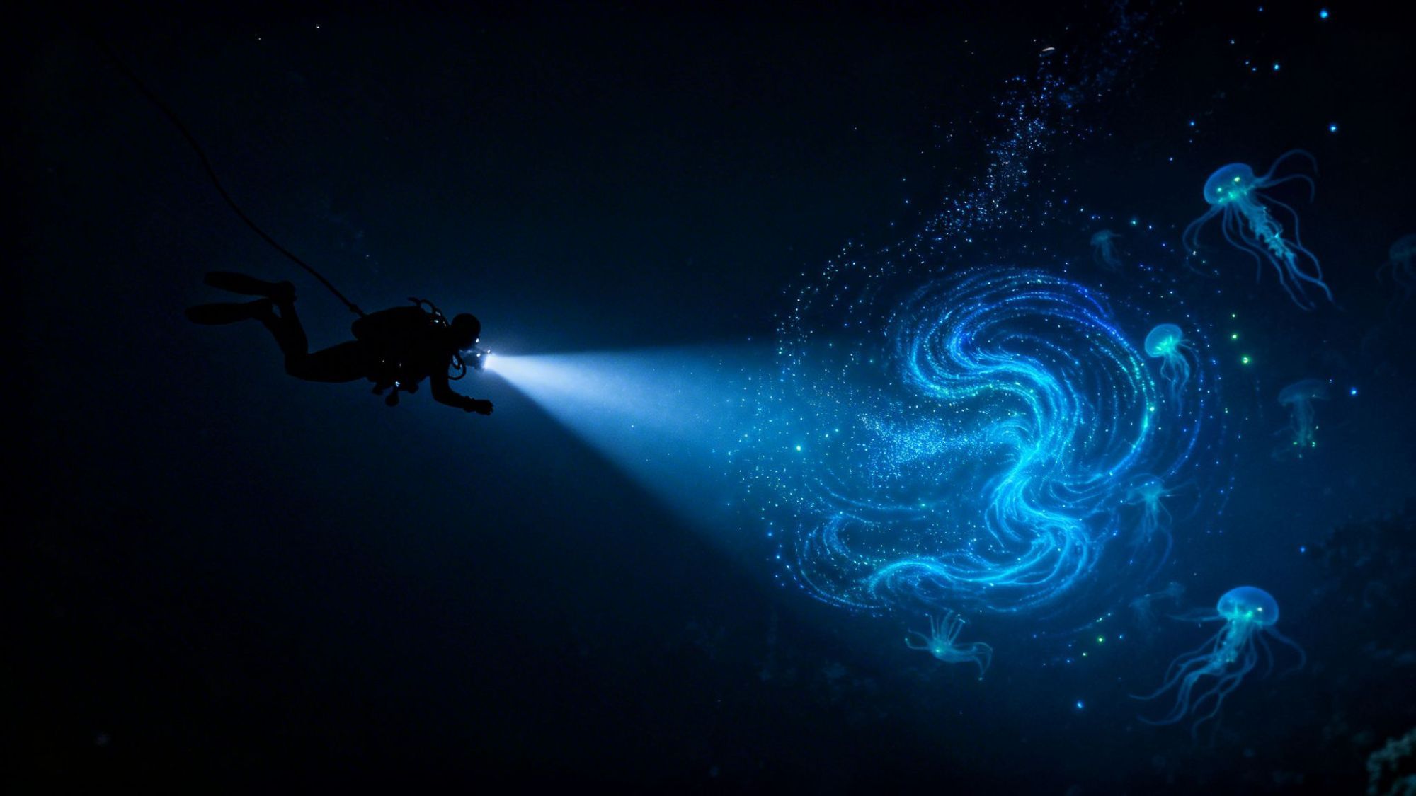 2000x1125 Black Water Night Dive A Guide To Kona's Deep Sea Safari. Kona Snorkel Trips