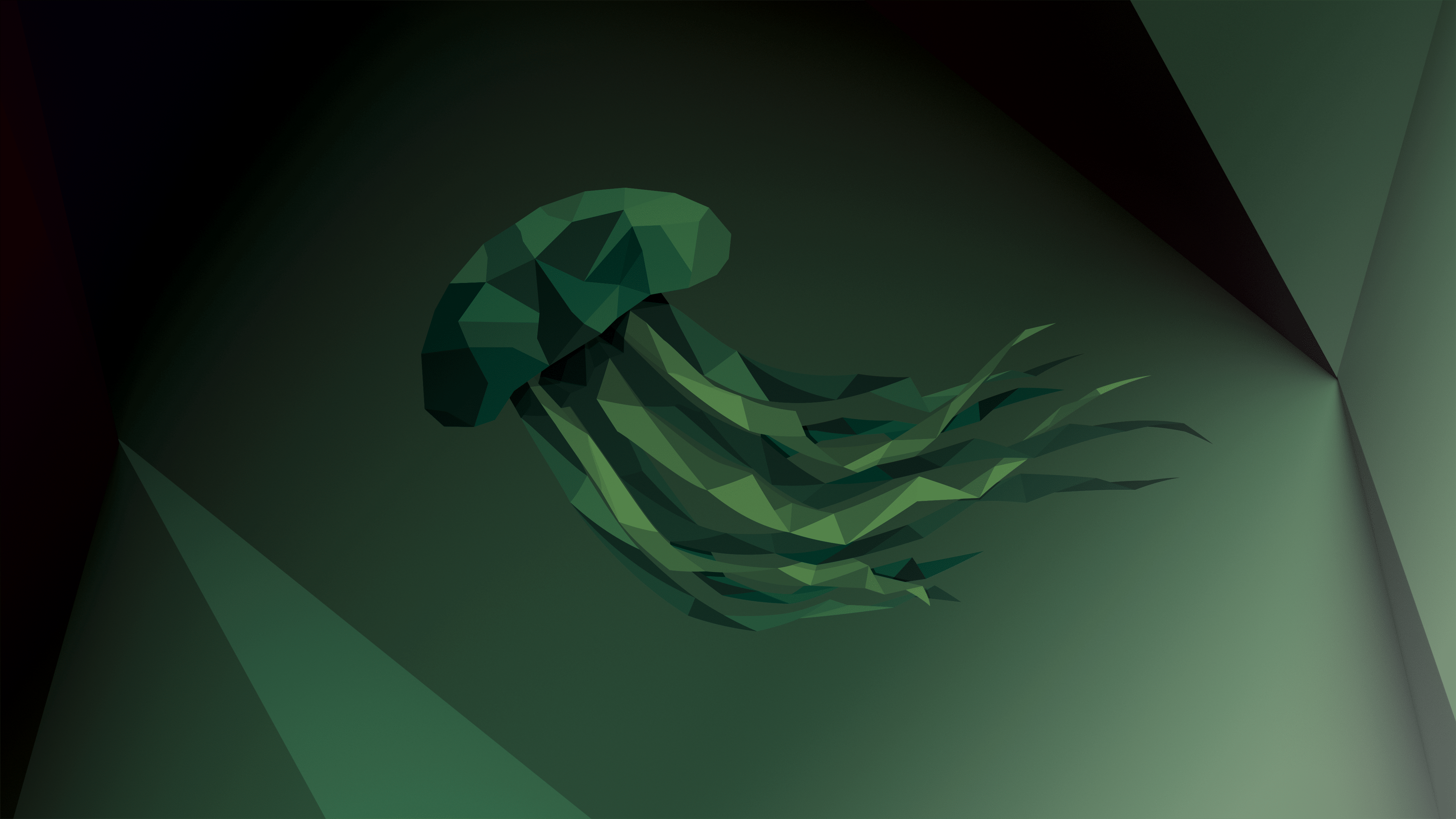 4096x2304 More Jammy Jellyfish Wallpaper cause I don't like the original and the grey one is too bright for nighttime
