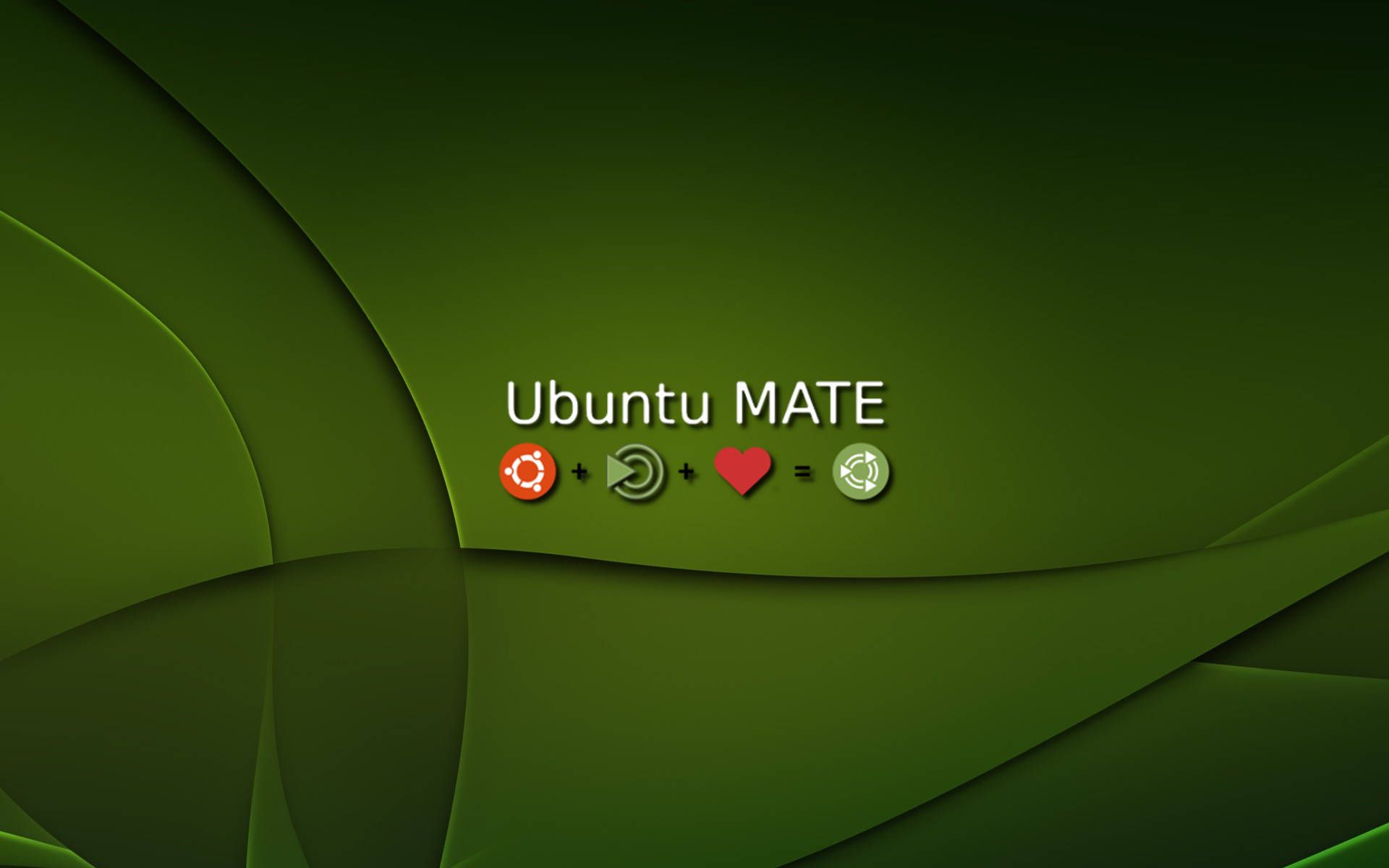 1920x1200 Download Linux OS Ubuntu Mate Green Wallpaper