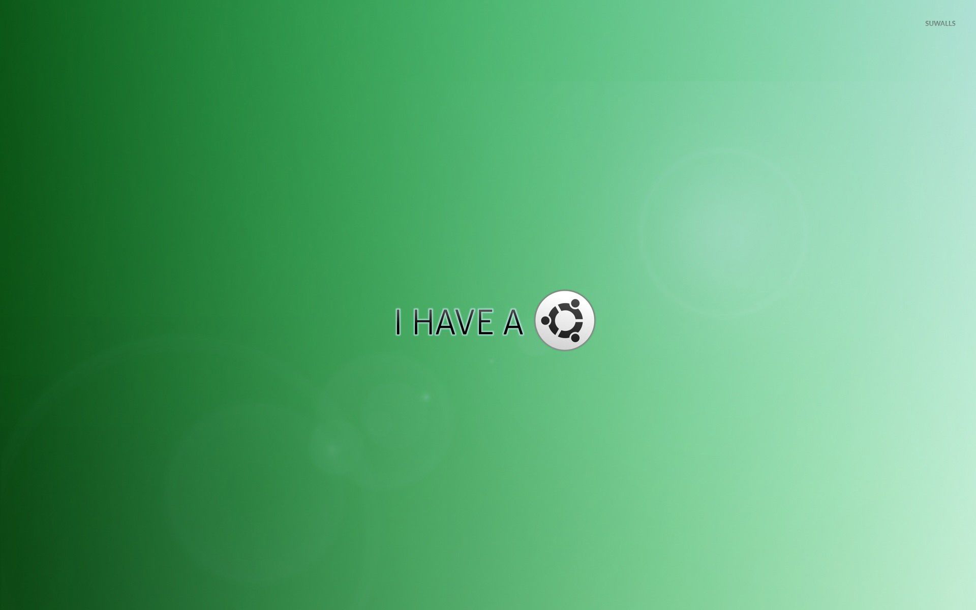 1920x1200 I have a Ubuntu wallpaper wallpaper