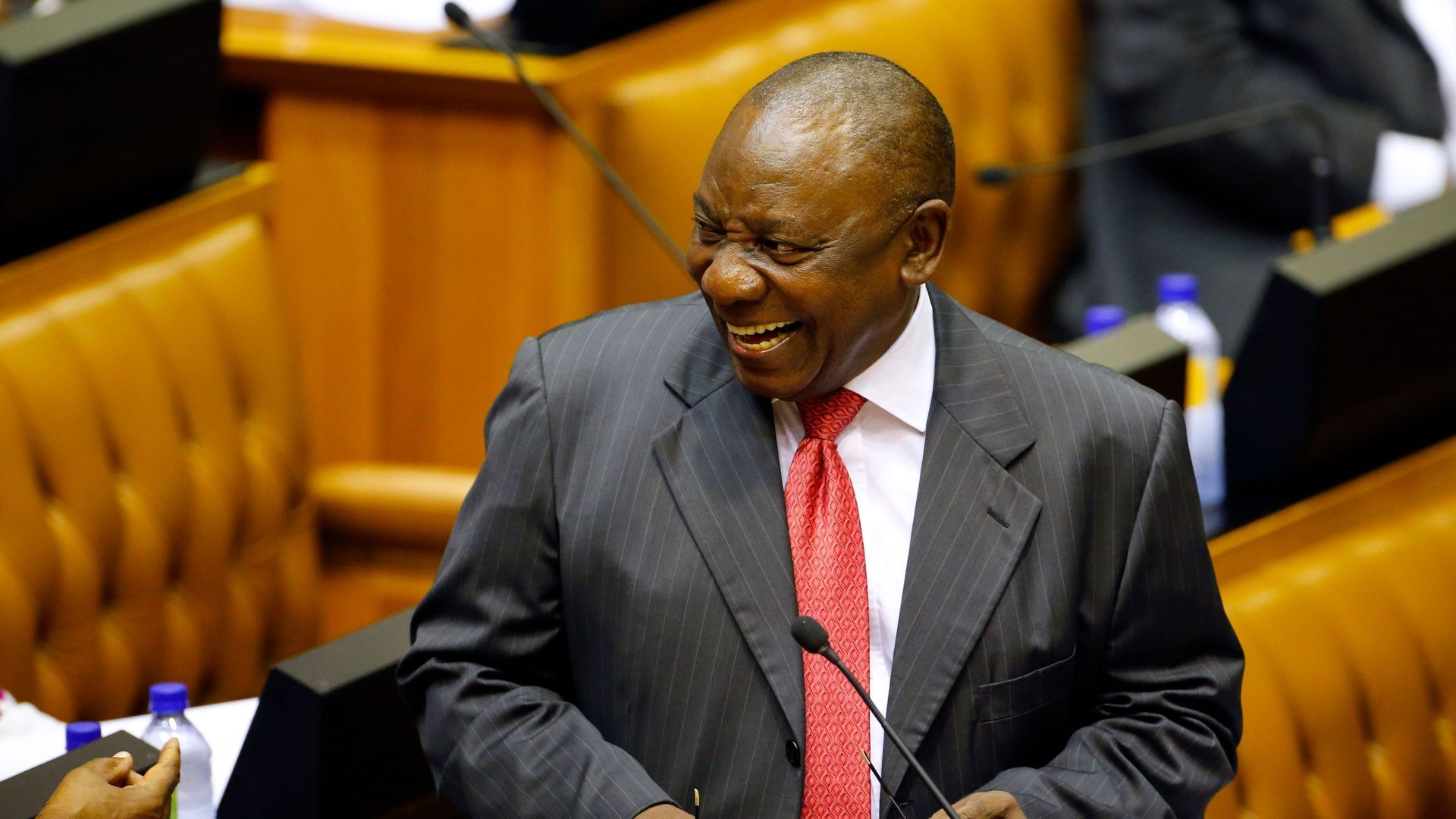 1920x1080 Cyril Ramaphosa, a Mandela protégé, sworn in as South Africa's president