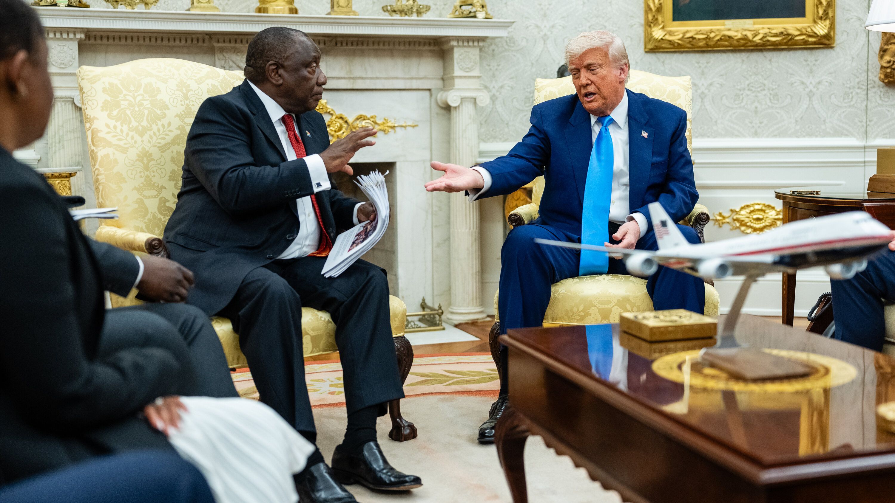 3000x1688 Trump Repeats False Claims to South African President