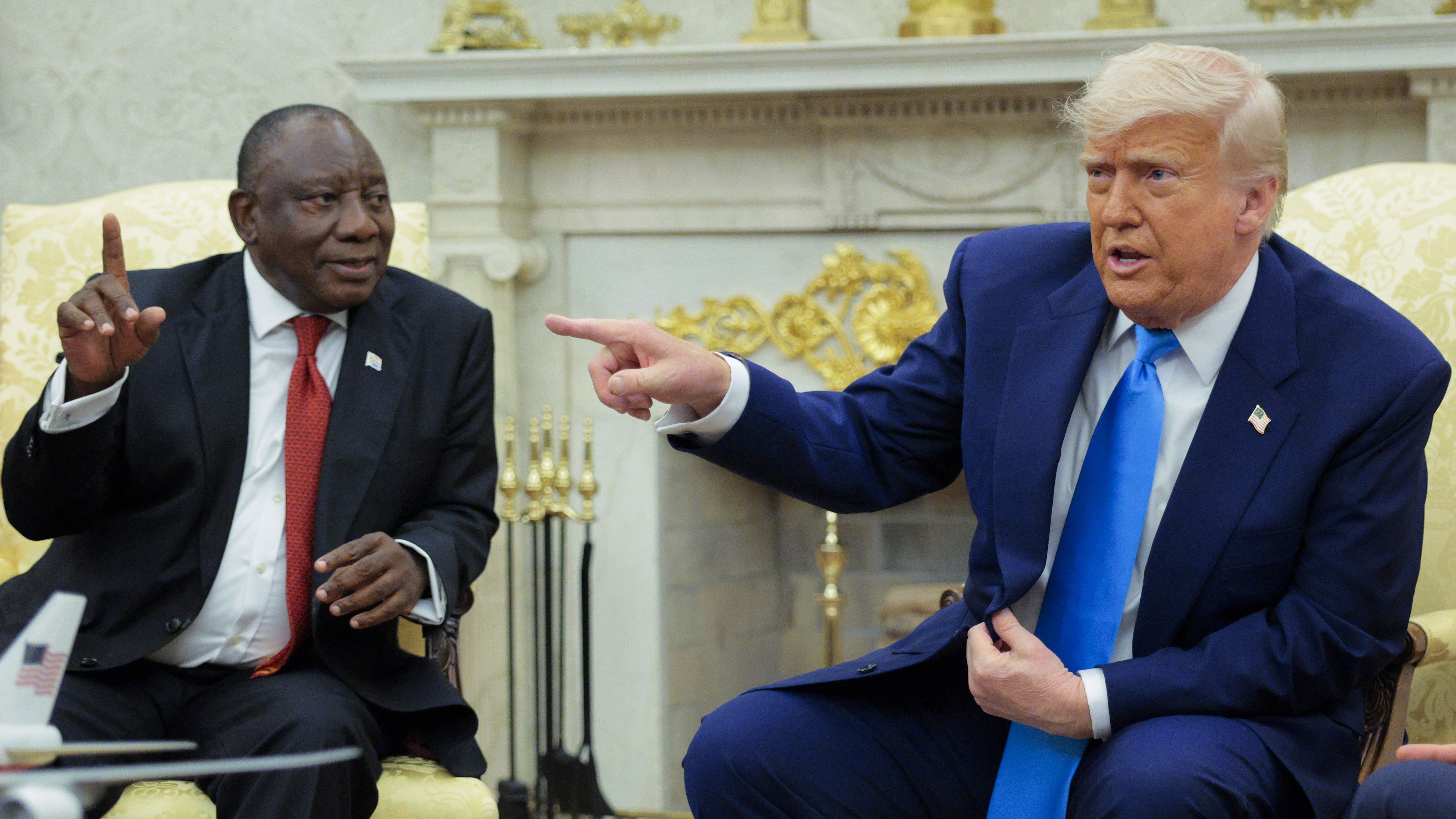 4721x2656 Cyril Ramaphosa: Rebuked by Donald Trump but praised in South Africa