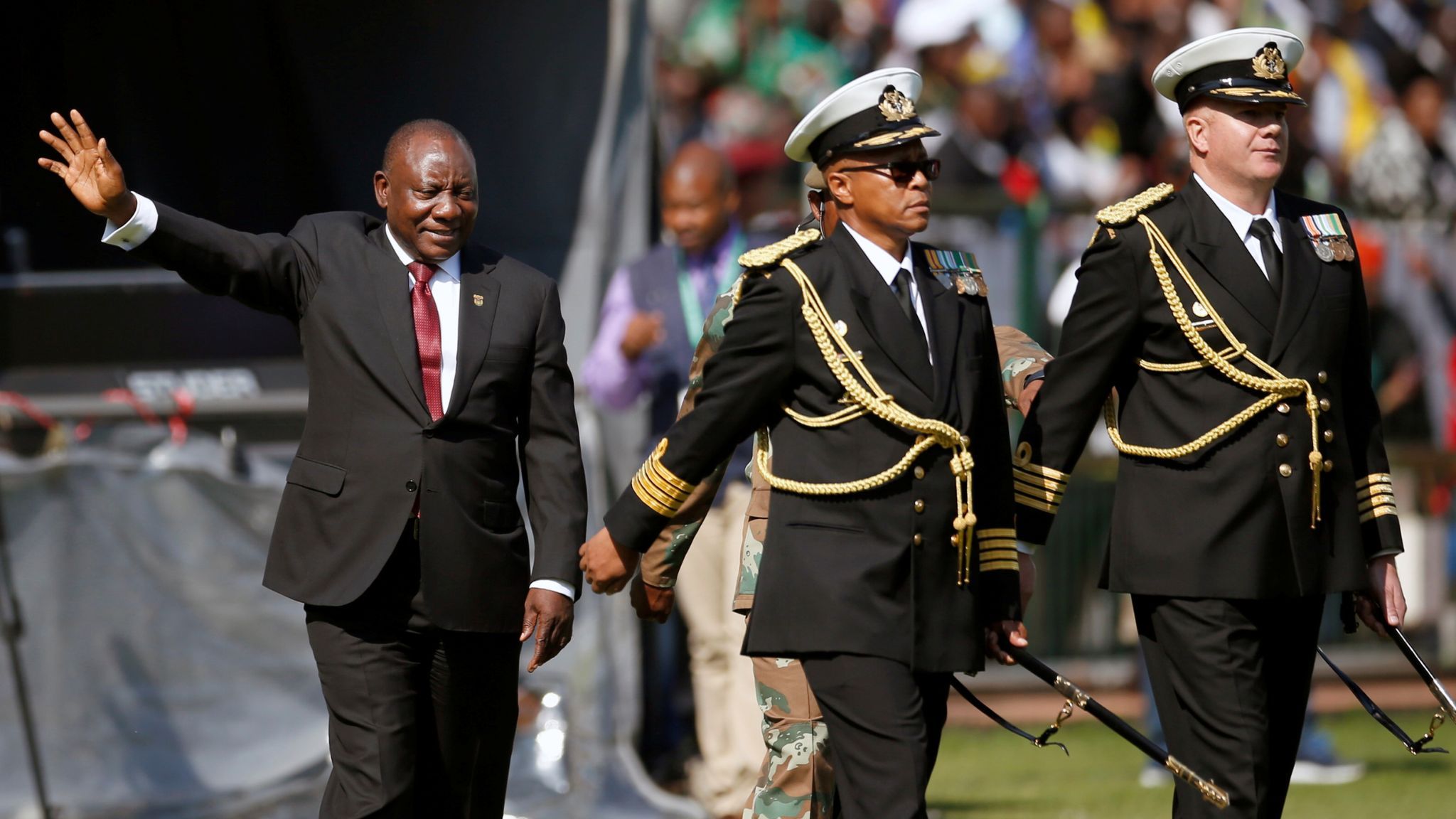 2048x1152 Cyril Ramaphosa sworn in as South Africa's president as he promises 'new era of hope'